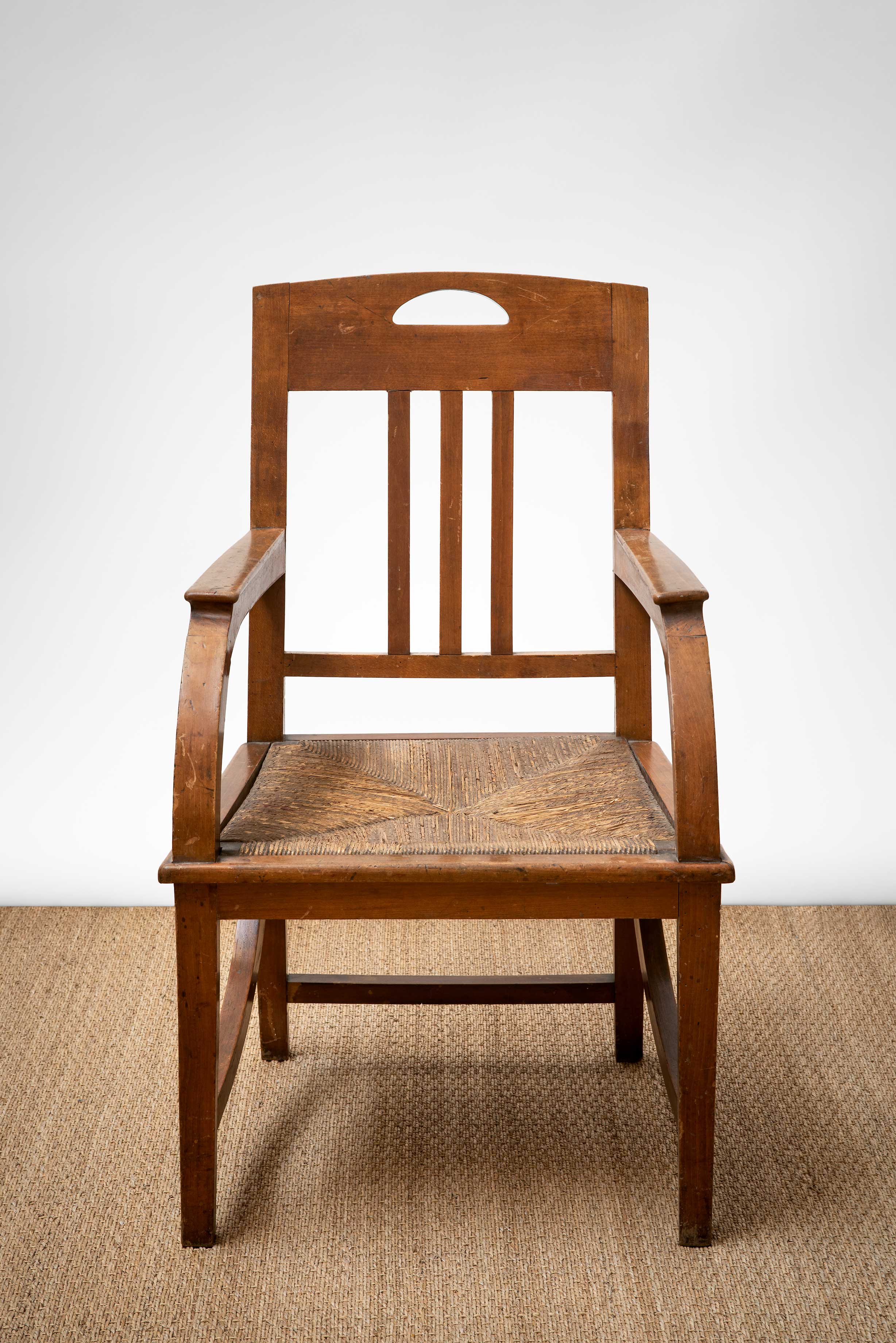French Arts + Crafts Armchair