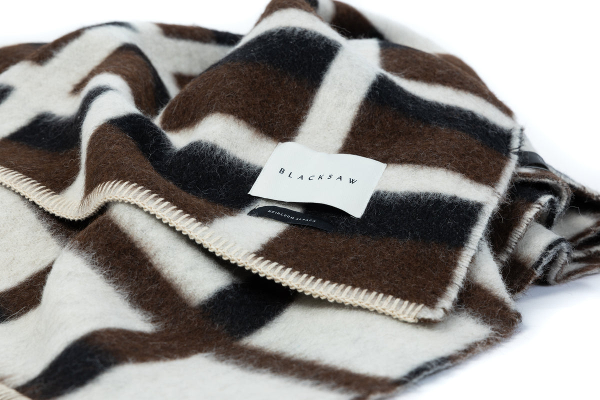 'Time Heirloom' Throw - Espresso