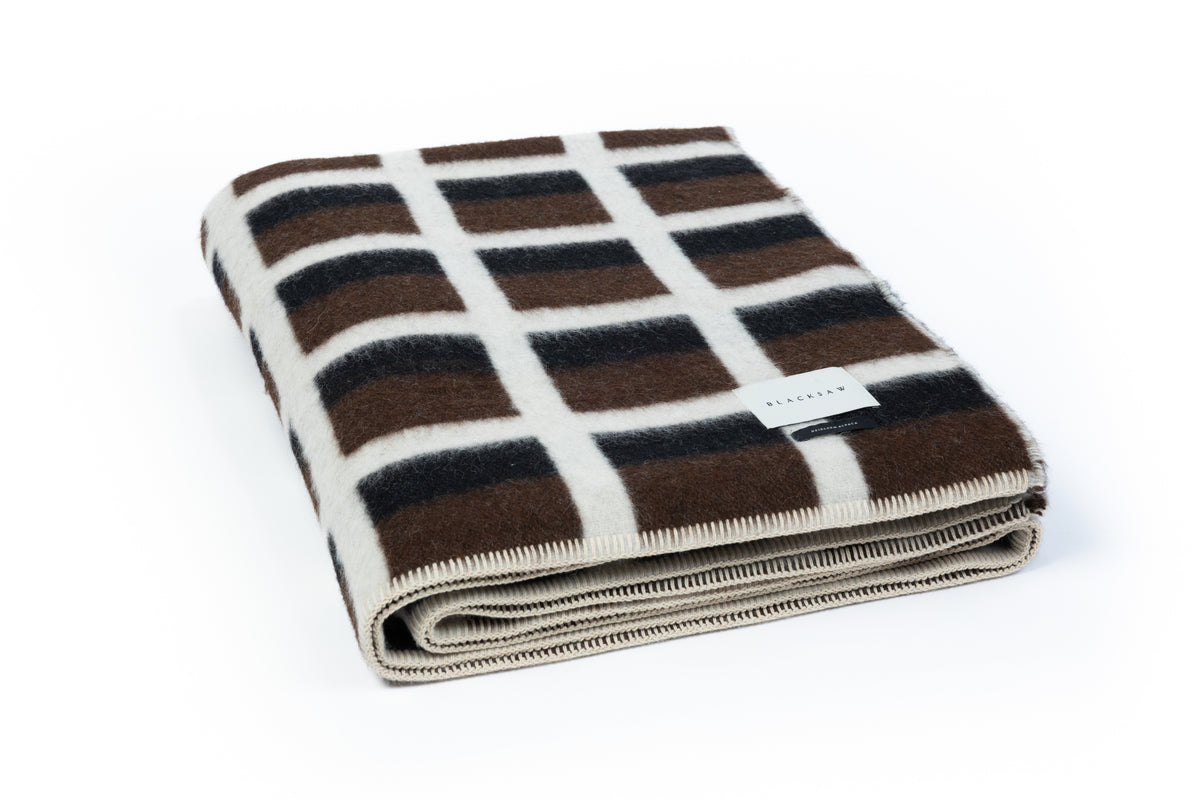 'Time Heirloom' Throw - Espresso