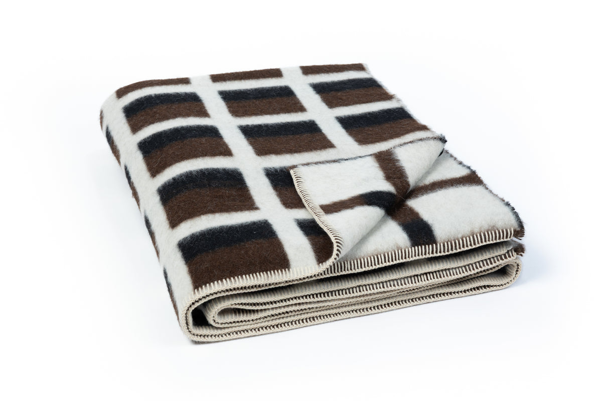 'Time Heirloom' Throw - Espresso
