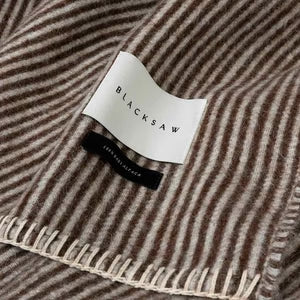 'Cortez' Reversible Throw - Coffee
