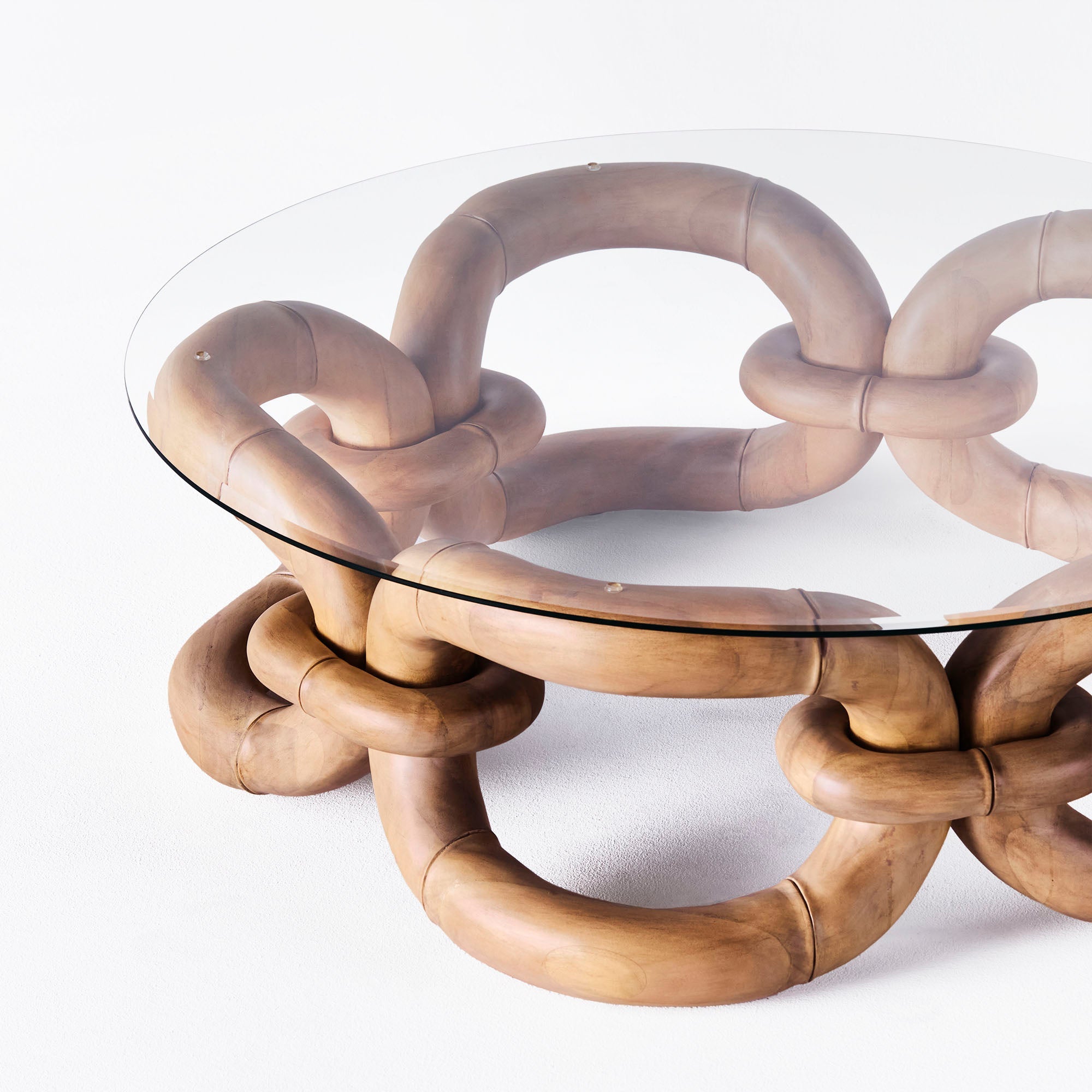 Bamboo Bracelet Sofa Table