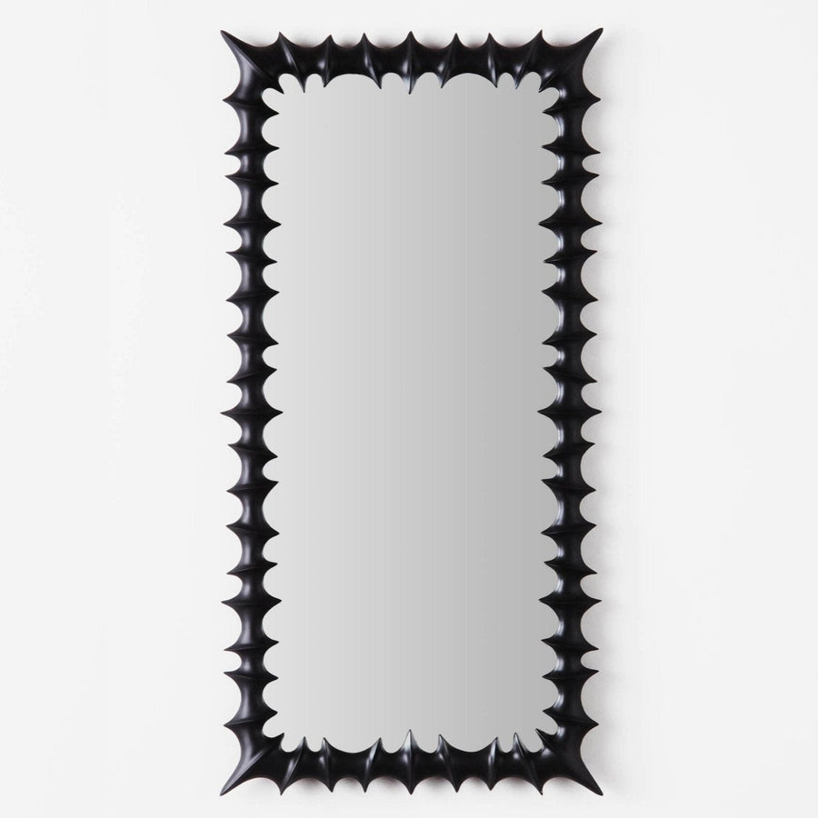 Brutalist Mirror Large Black