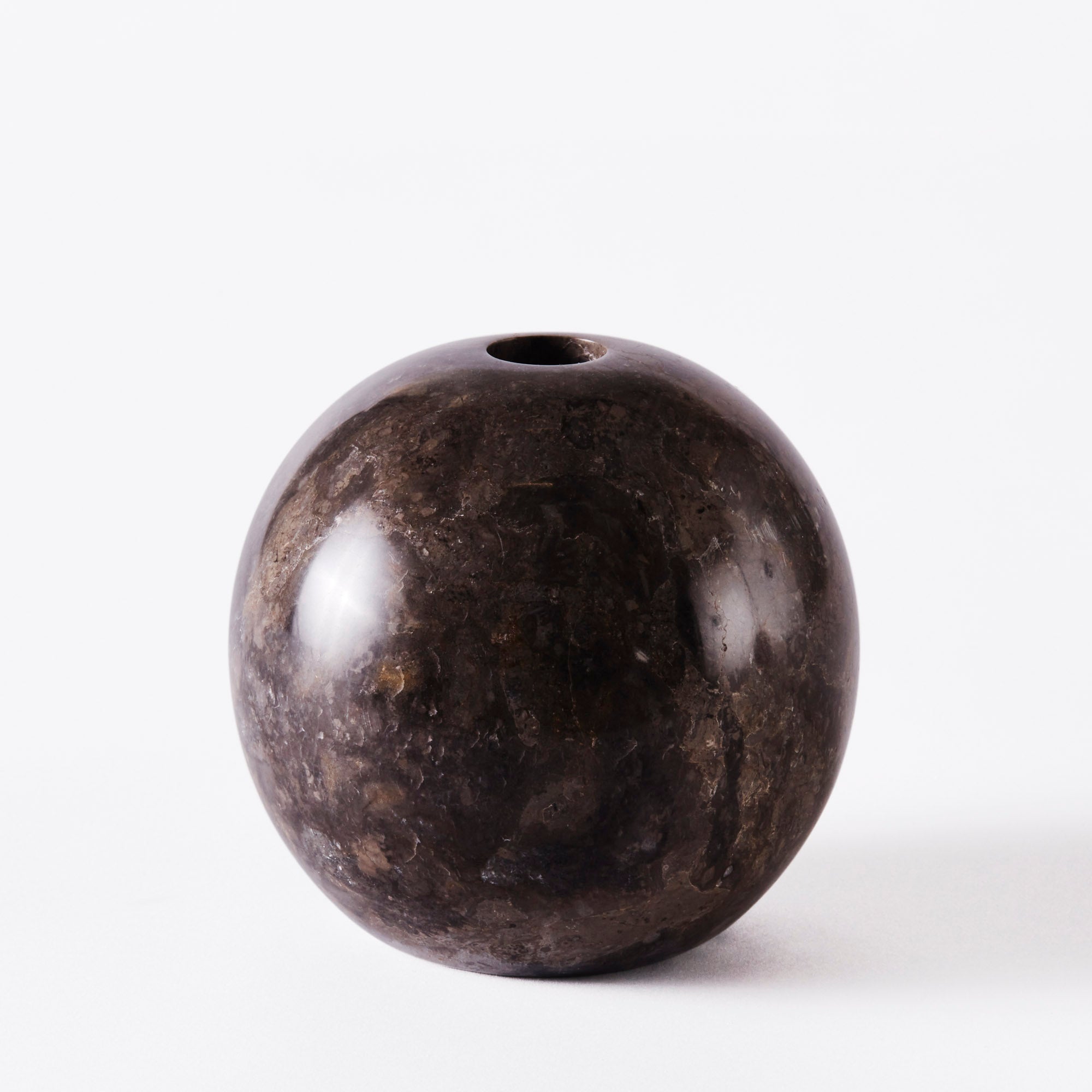 Dusty Deco | Sphere Candle Holder 12 Grey