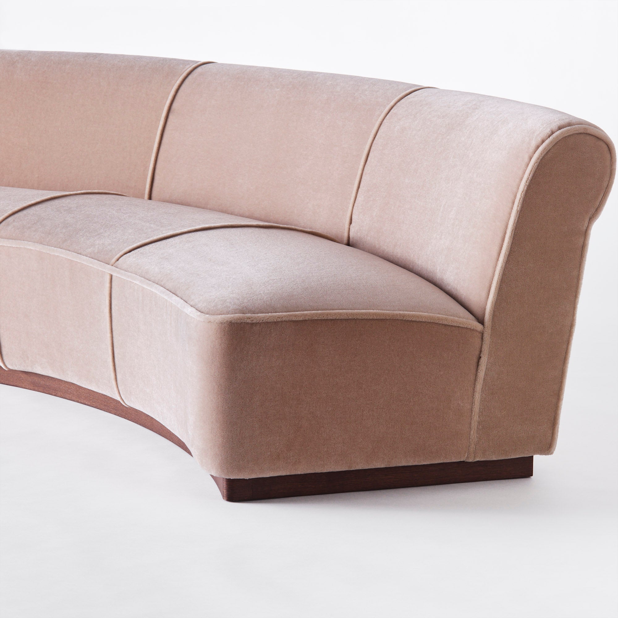 Paris Sofa Baby Velvet Mohair