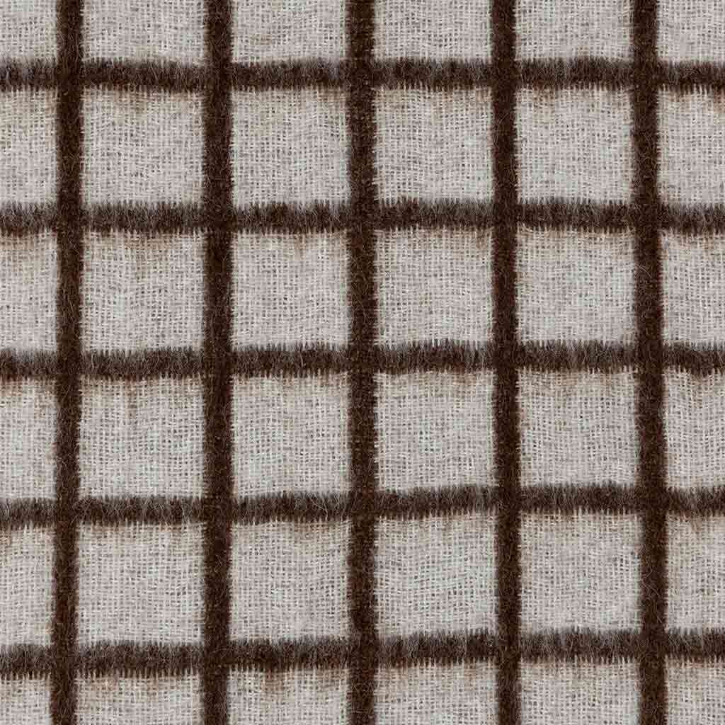 'Floyd' Reversible Throw - Coffee