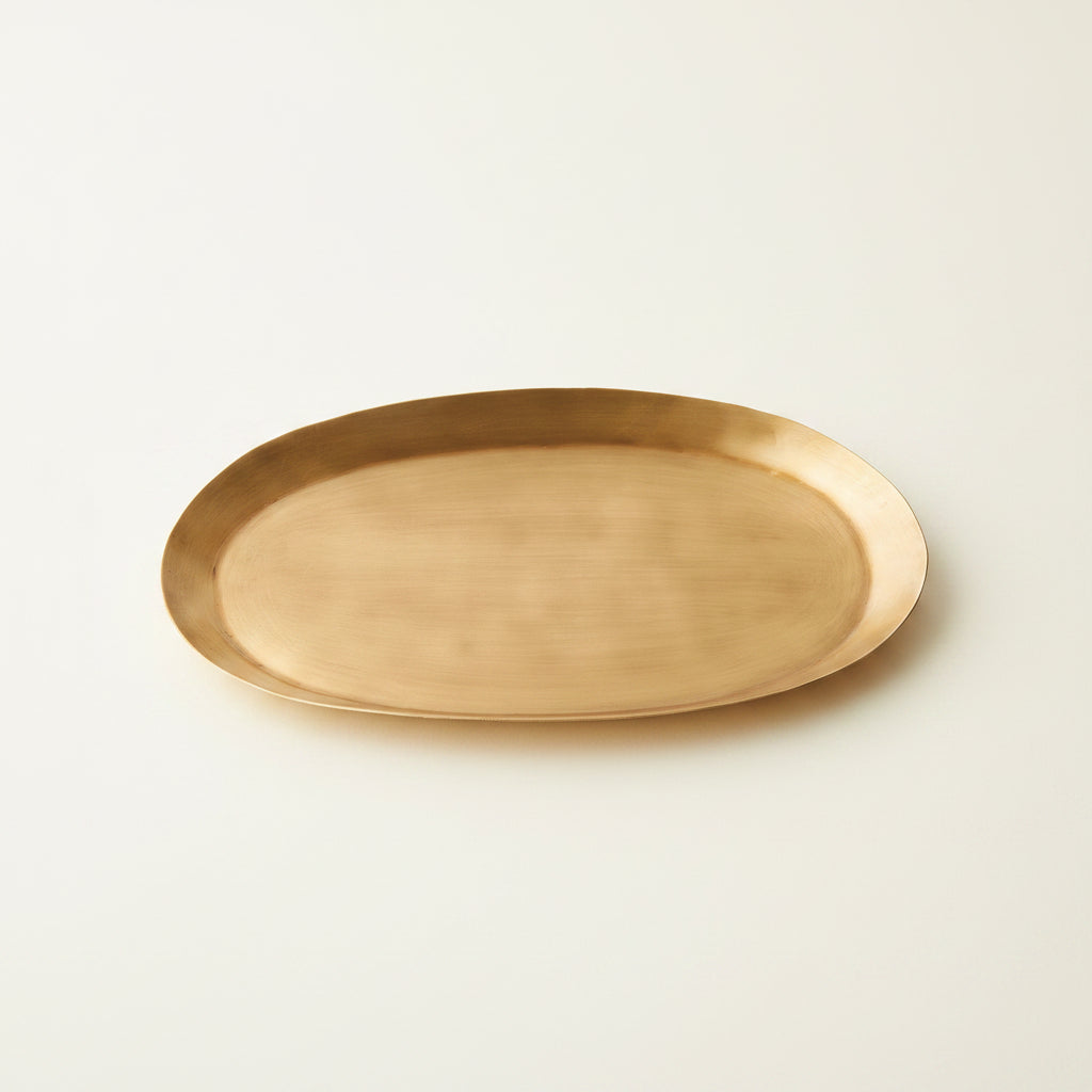 Brass Oval Tray