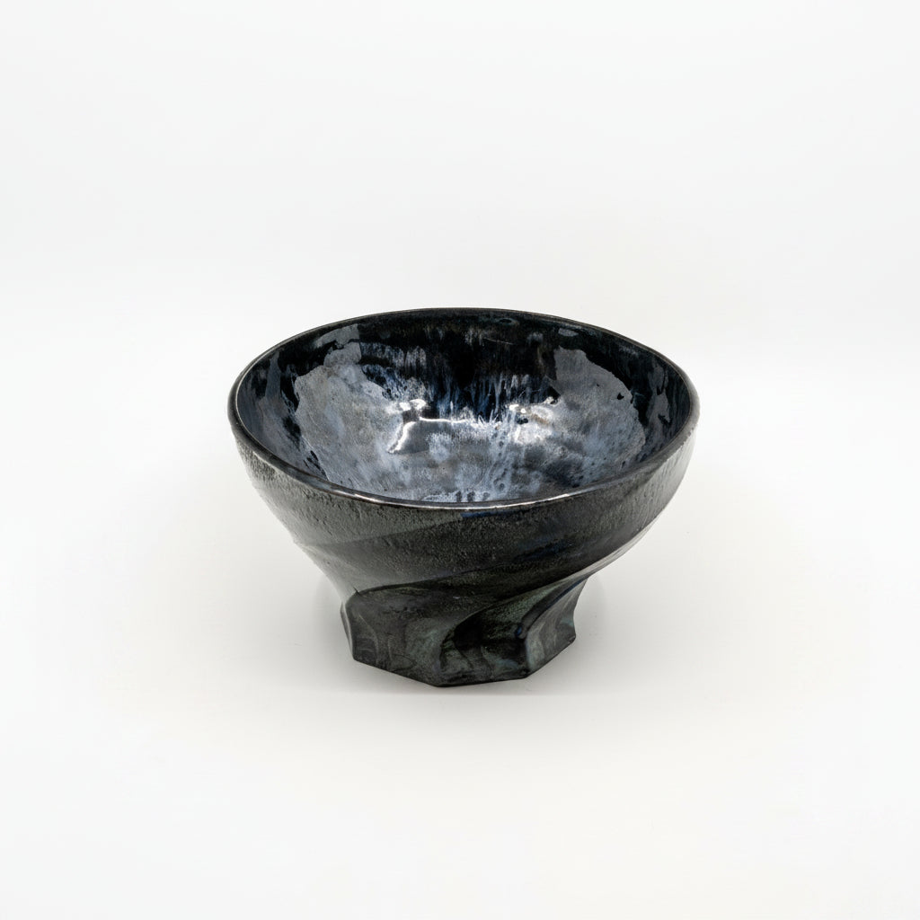 Studio Hanzashi | Tenmoku Spiral Bowl