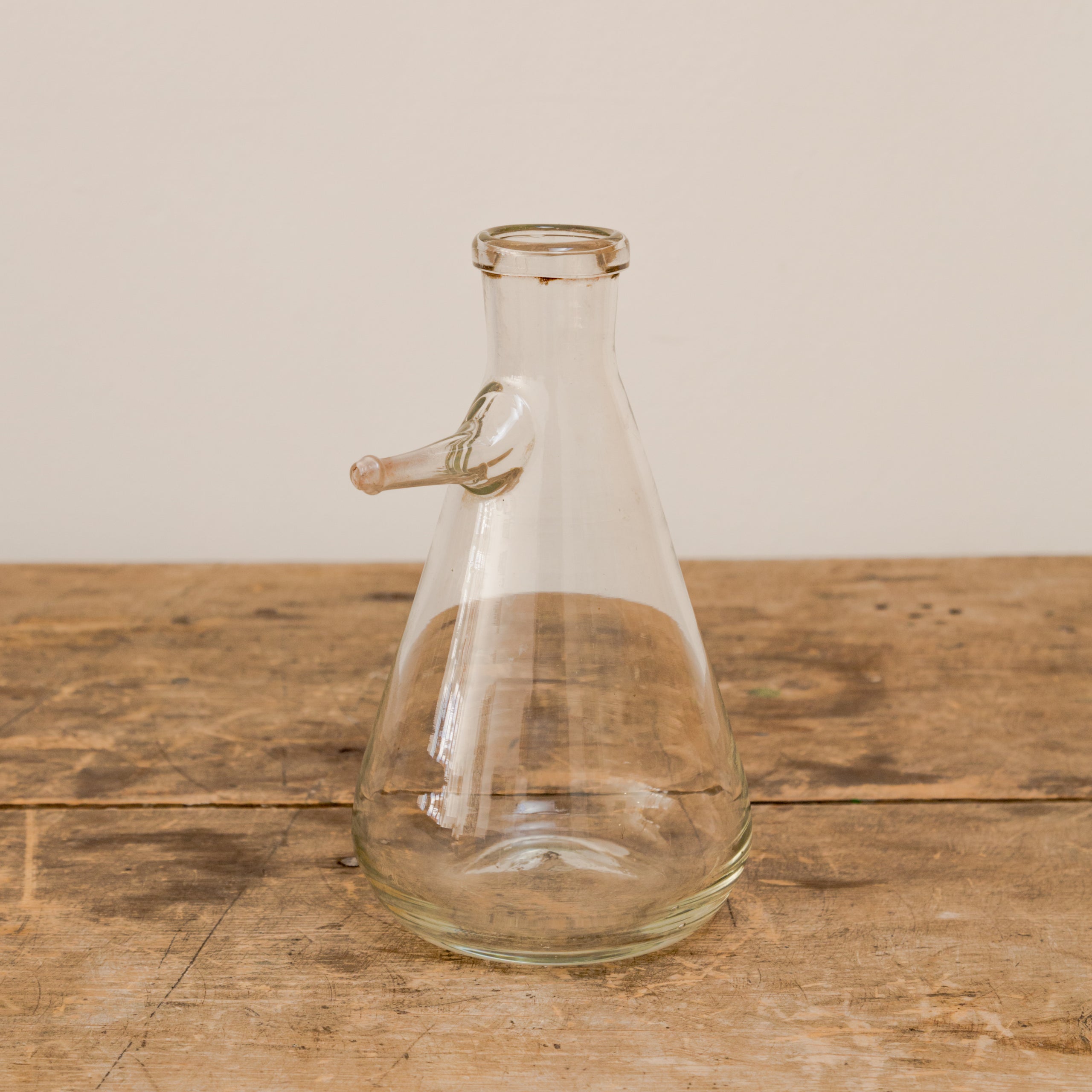 Vintage Lab Glass Conical Beaker