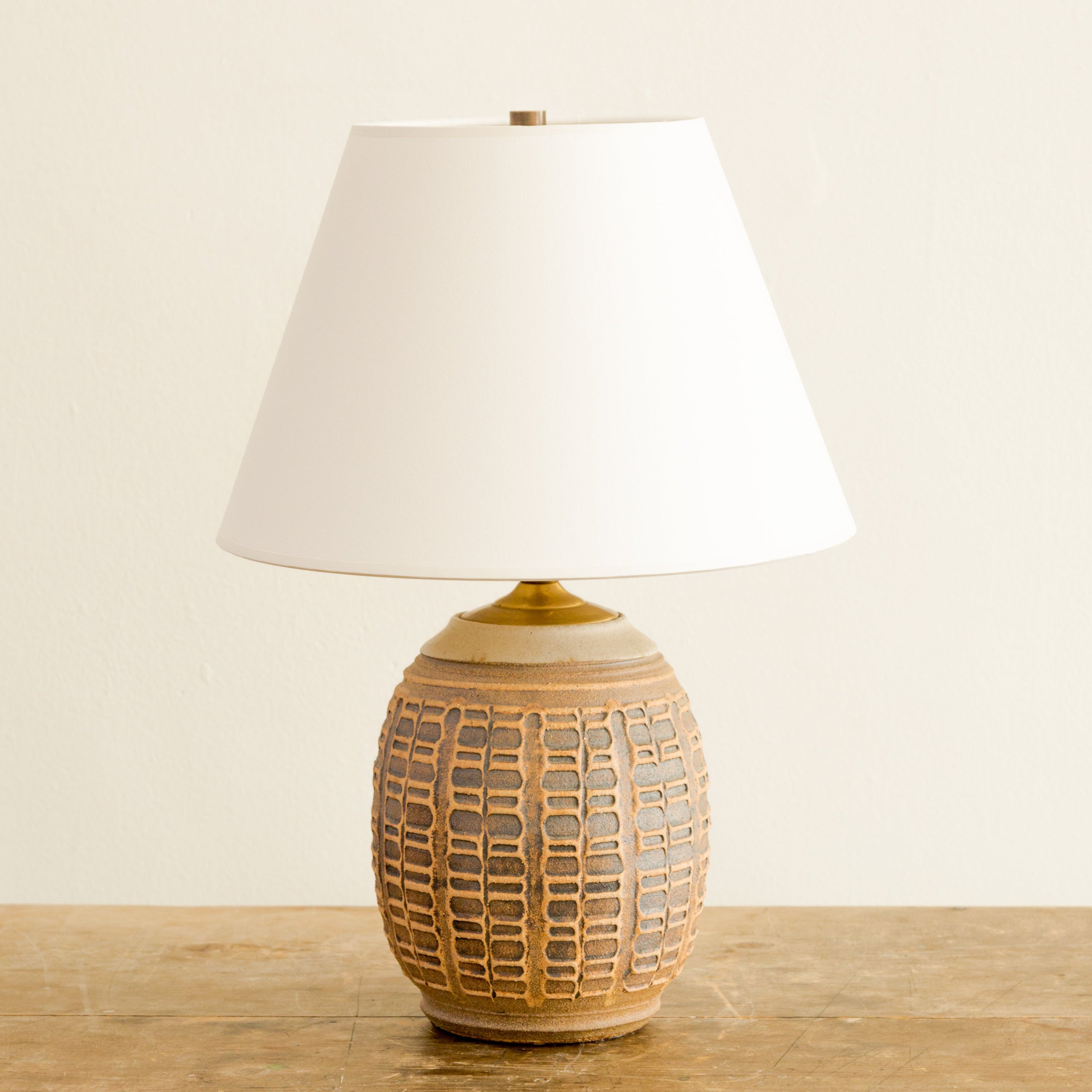 Bob Kinzie | Stoneware Table Lamp