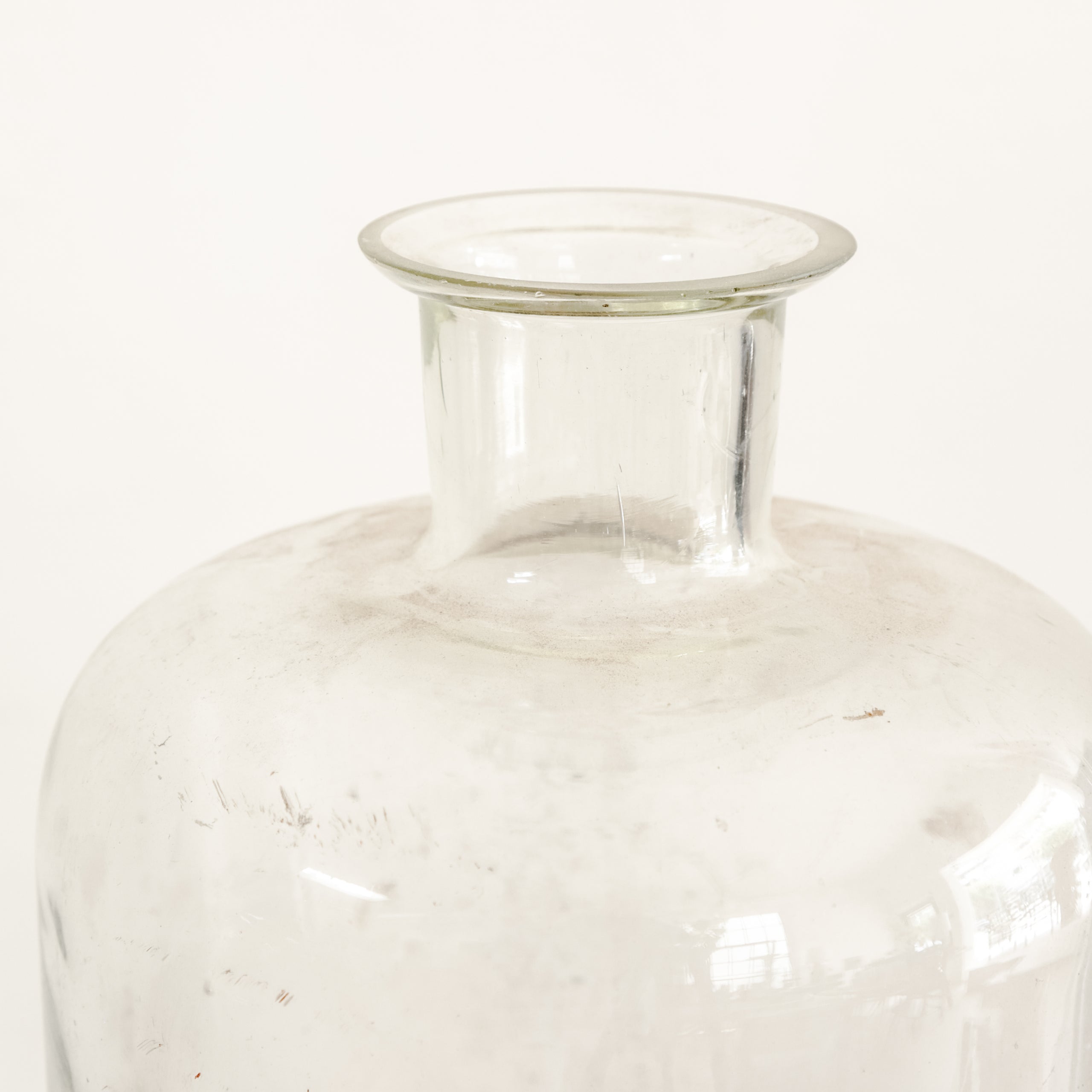 Vintage Lab Glass Bottle With Spout
