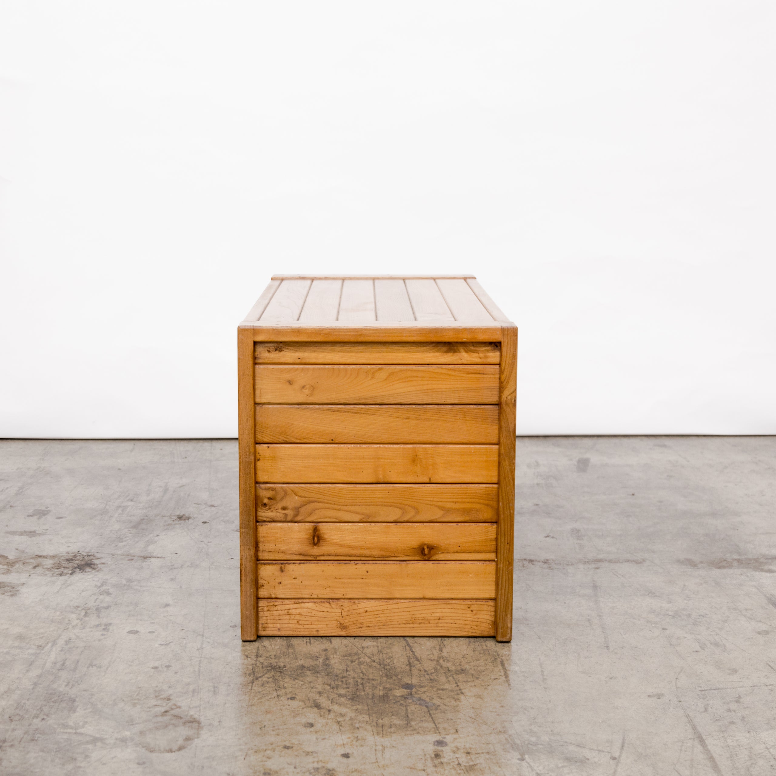 Maison Regain | Brutalist Elm Wood Cupboards