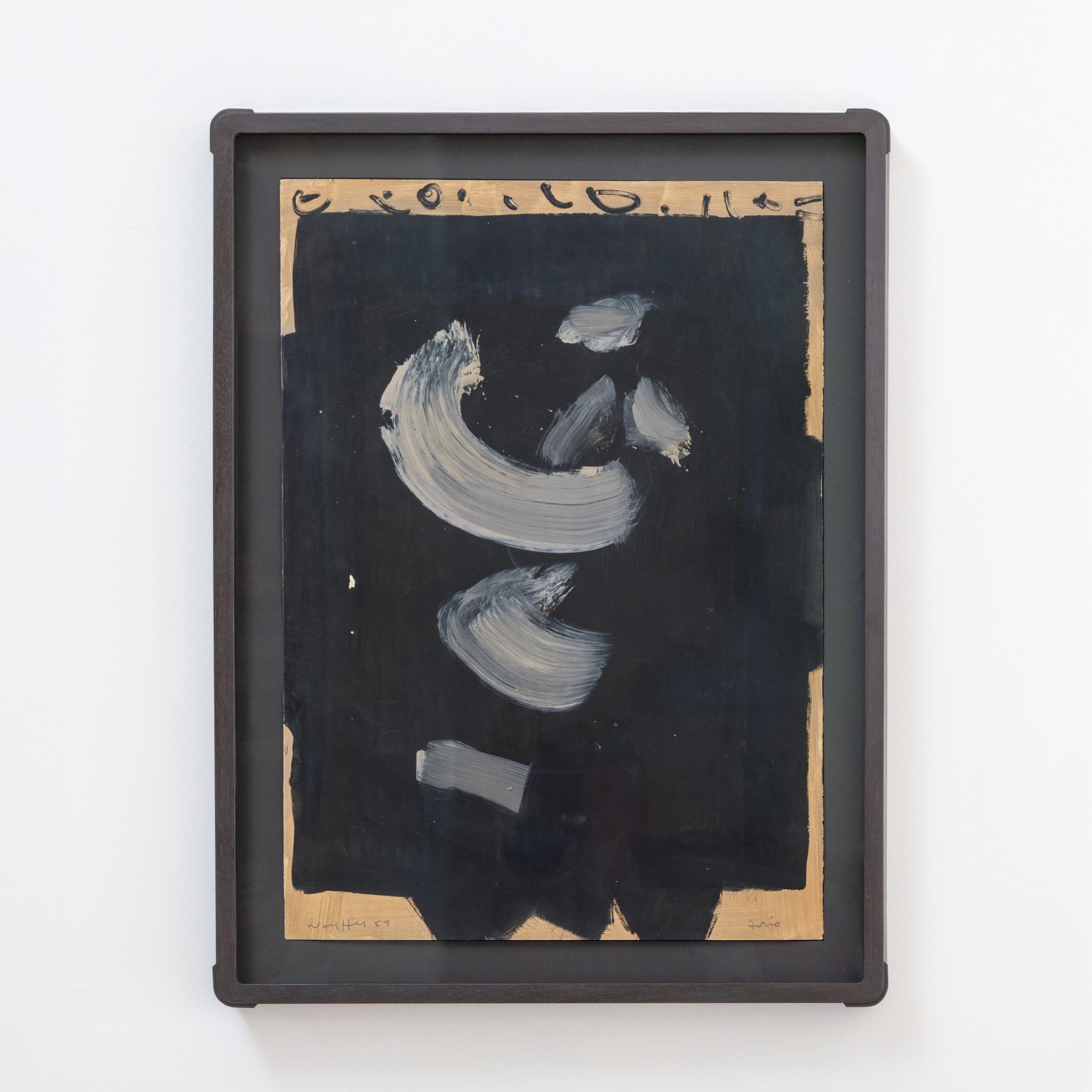 Emerson Woelffer | 'Forio' Oil On Artist Paper