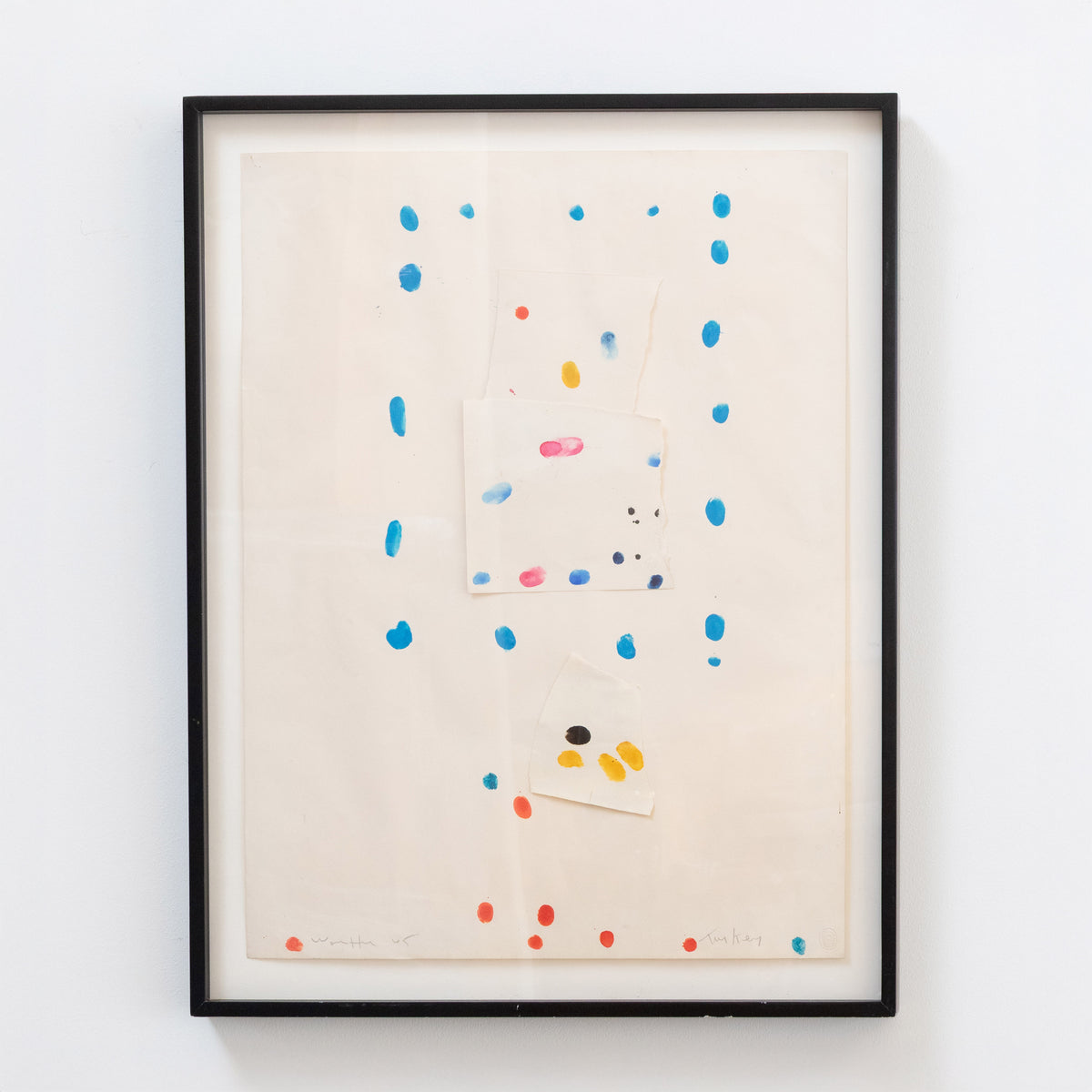 Emerson Woelffer | 'Raki' Oil On Artist Paper