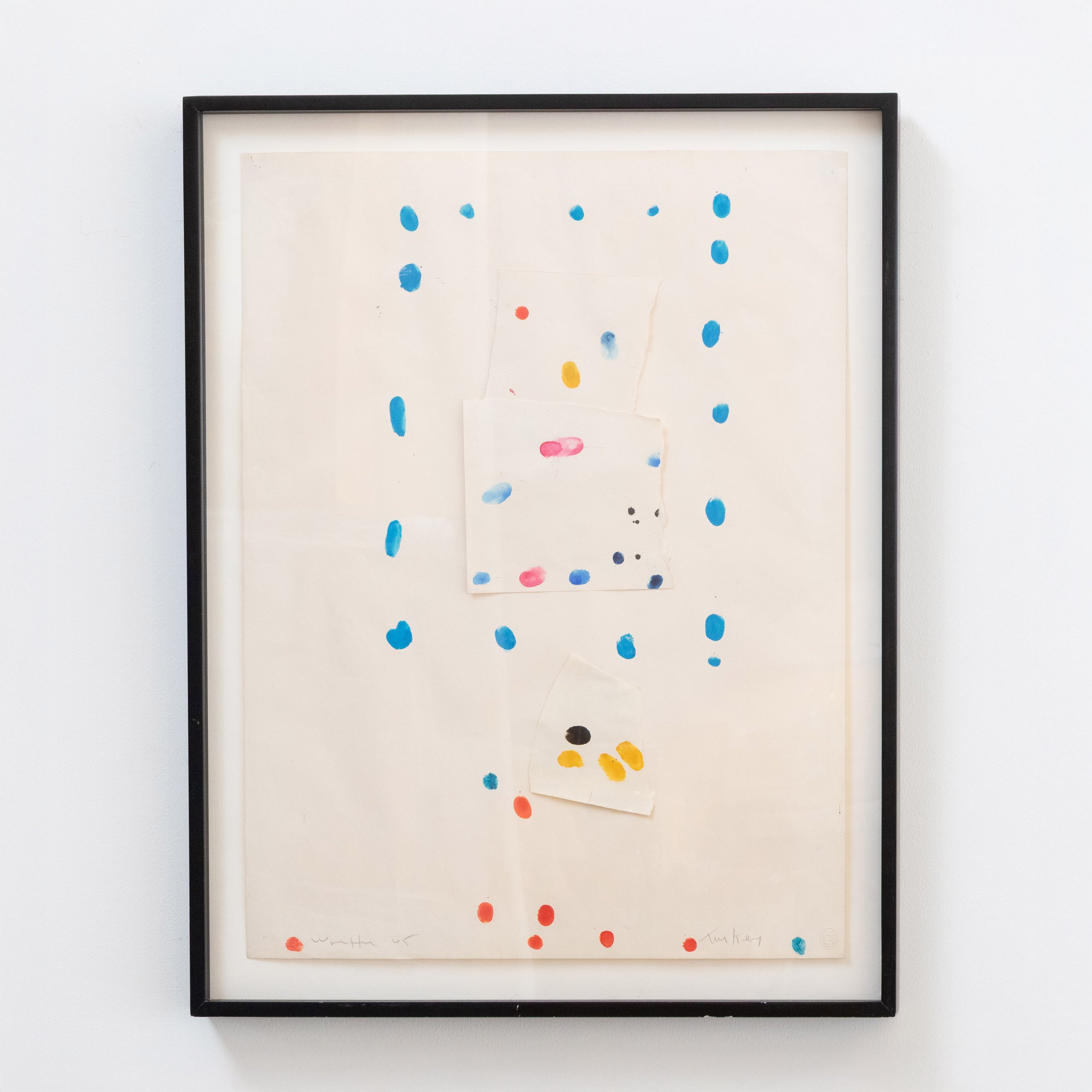 Emerson Woelffer | 'Raki' Oil On Artist Paper