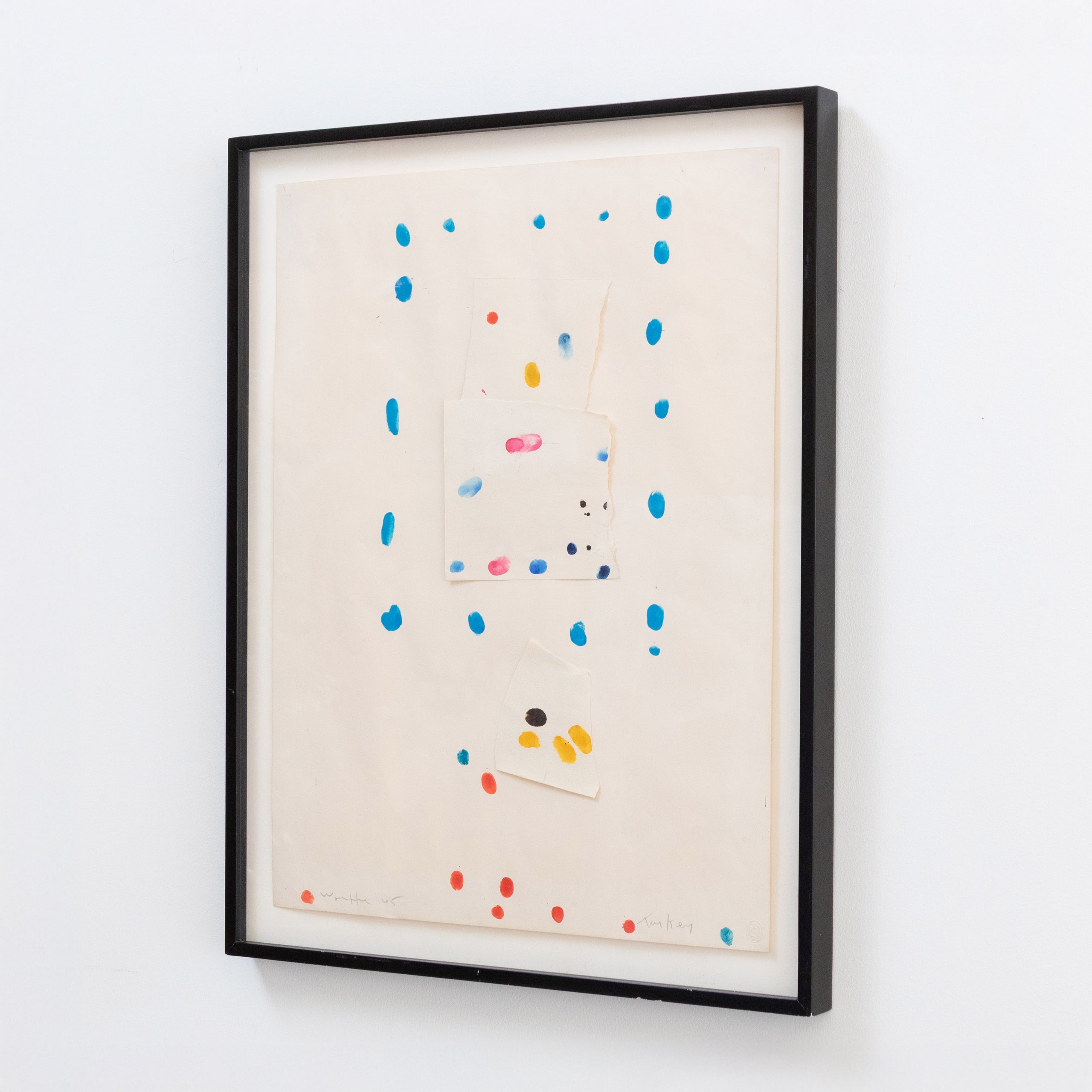 Emerson Woelffer | 'Raki' Oil On Artist Paper