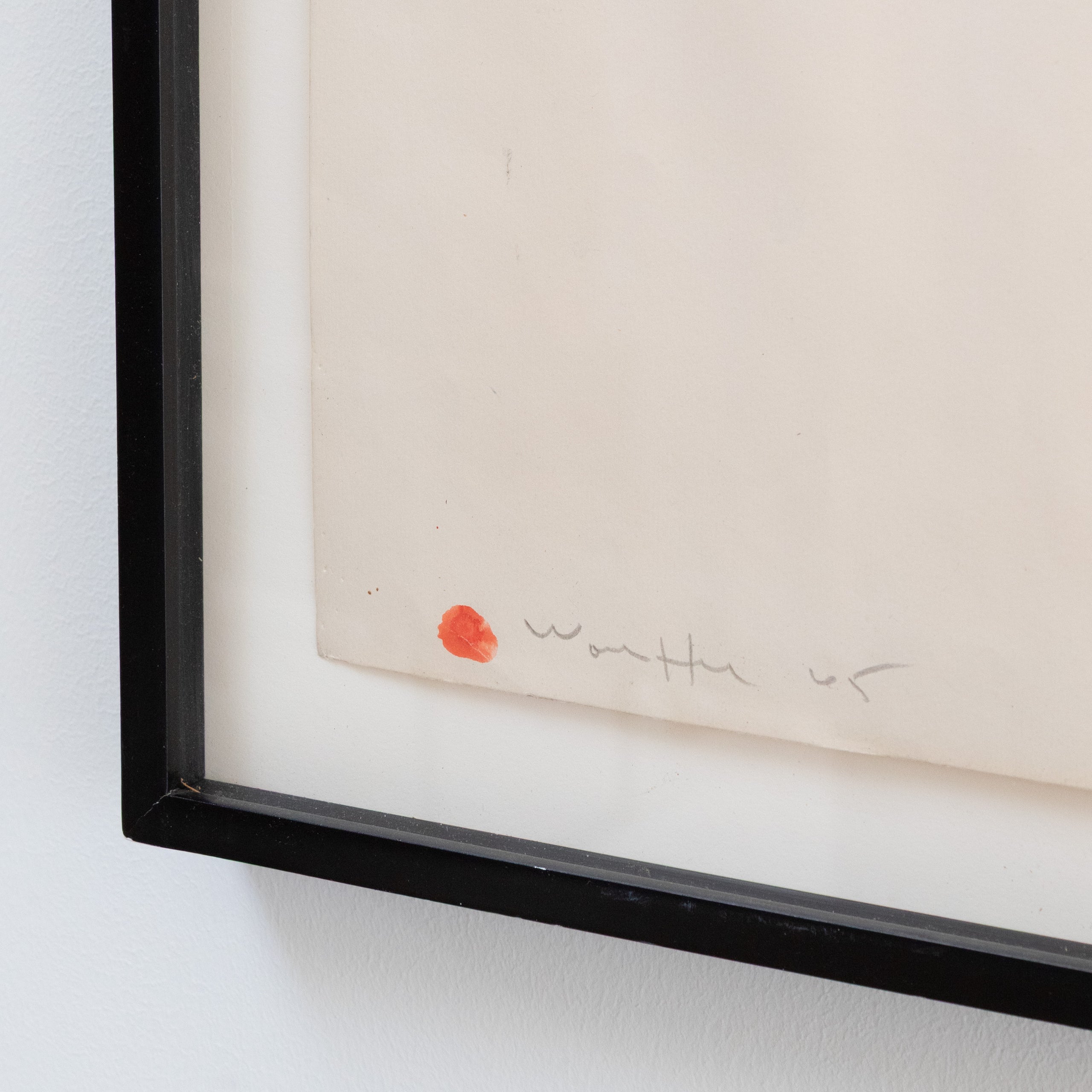 Emerson Woelffer | 'Raki' Oil On Artist Paper