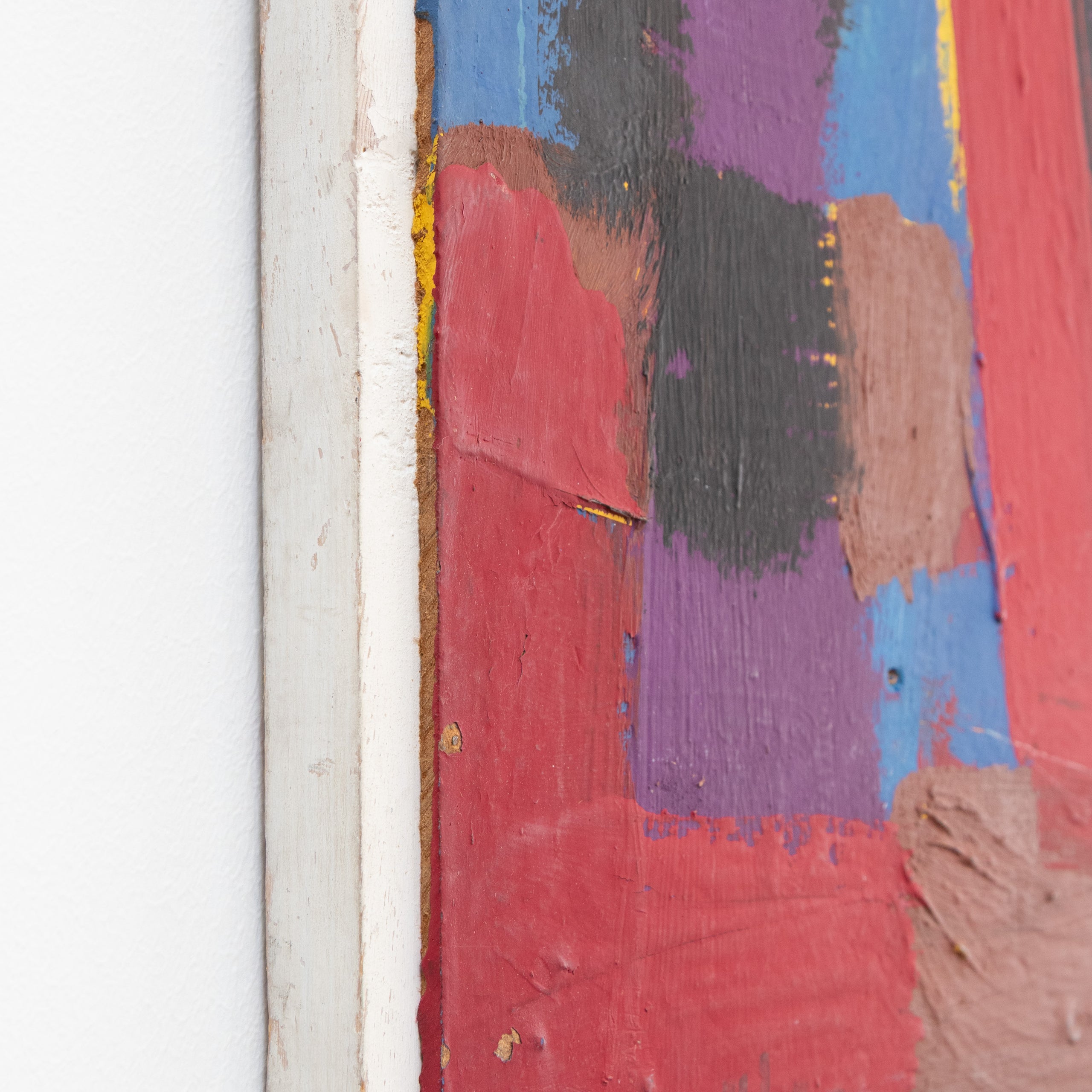 Emerson Woelffer | 'The Open Secret' Oil On Masonite
