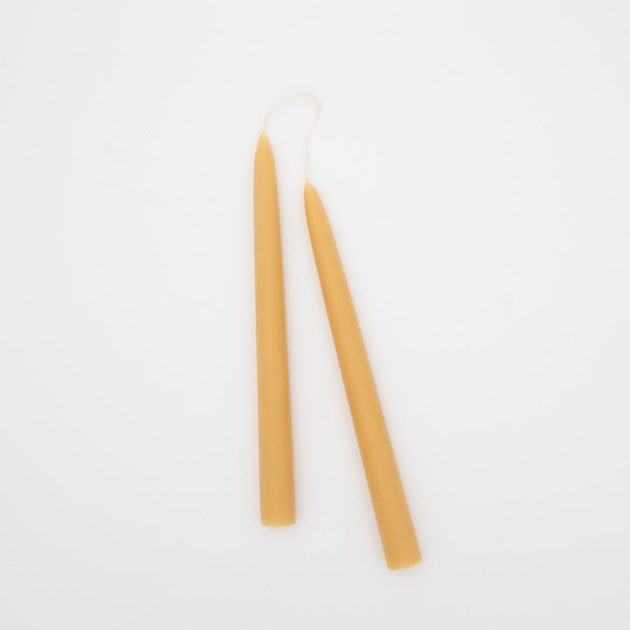Beeswax Taper Candles