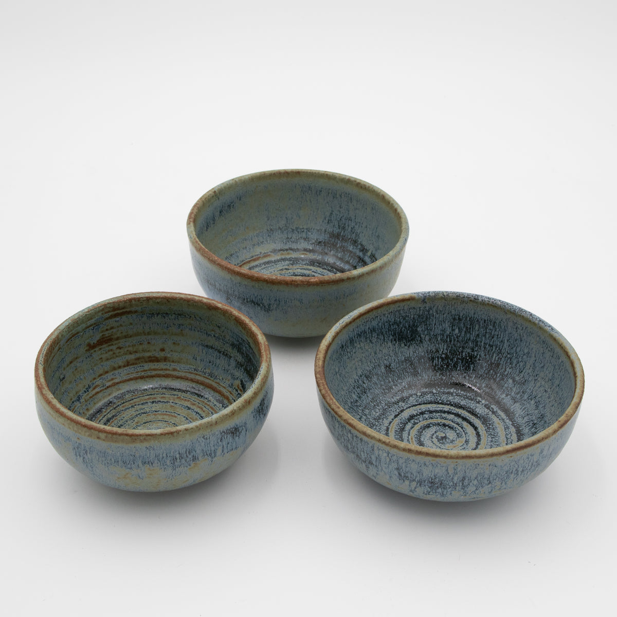 MANN Handmade | Long Beach Blue Stoneware Bowl