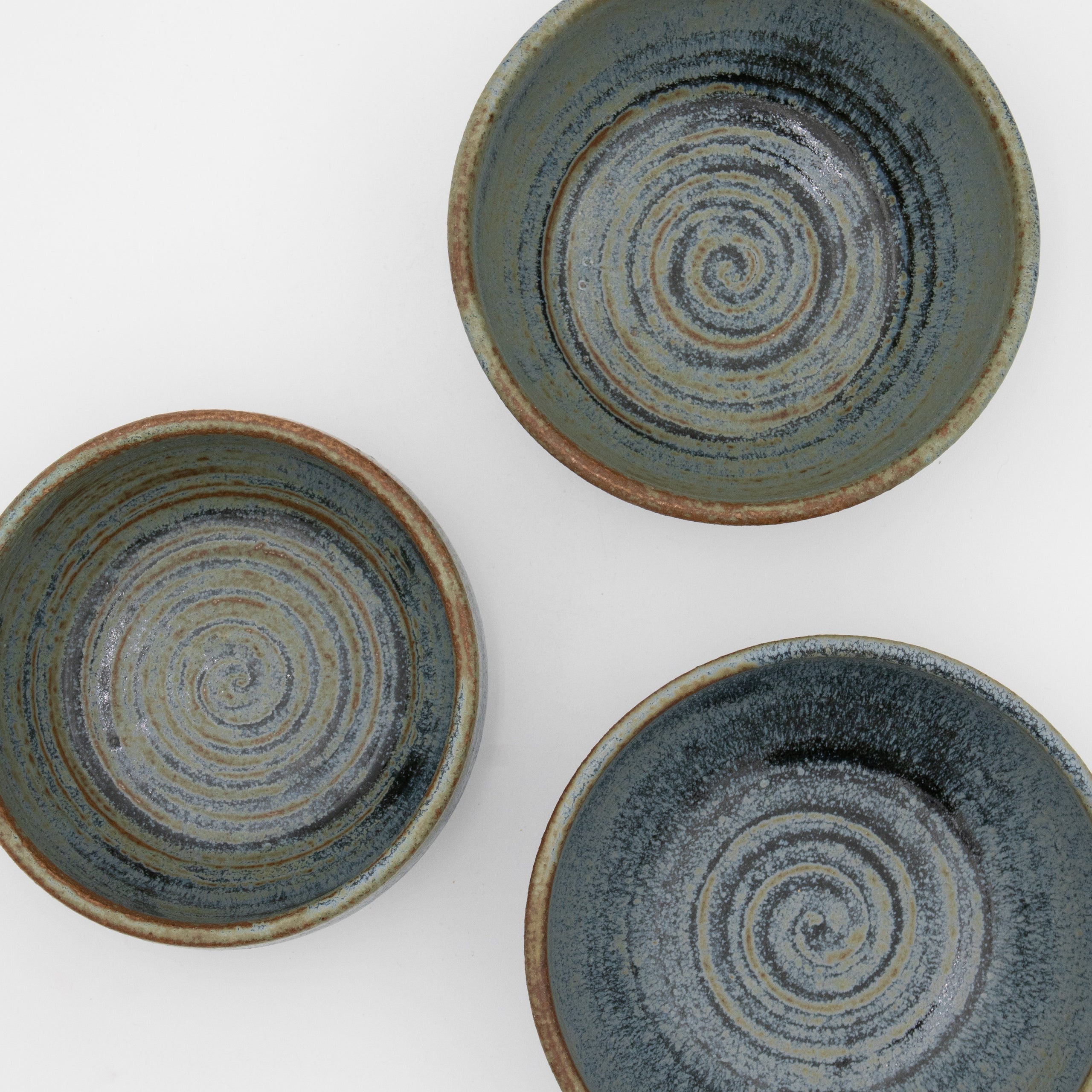 MANN Handmade | Long Beach Blue Stoneware Bowl