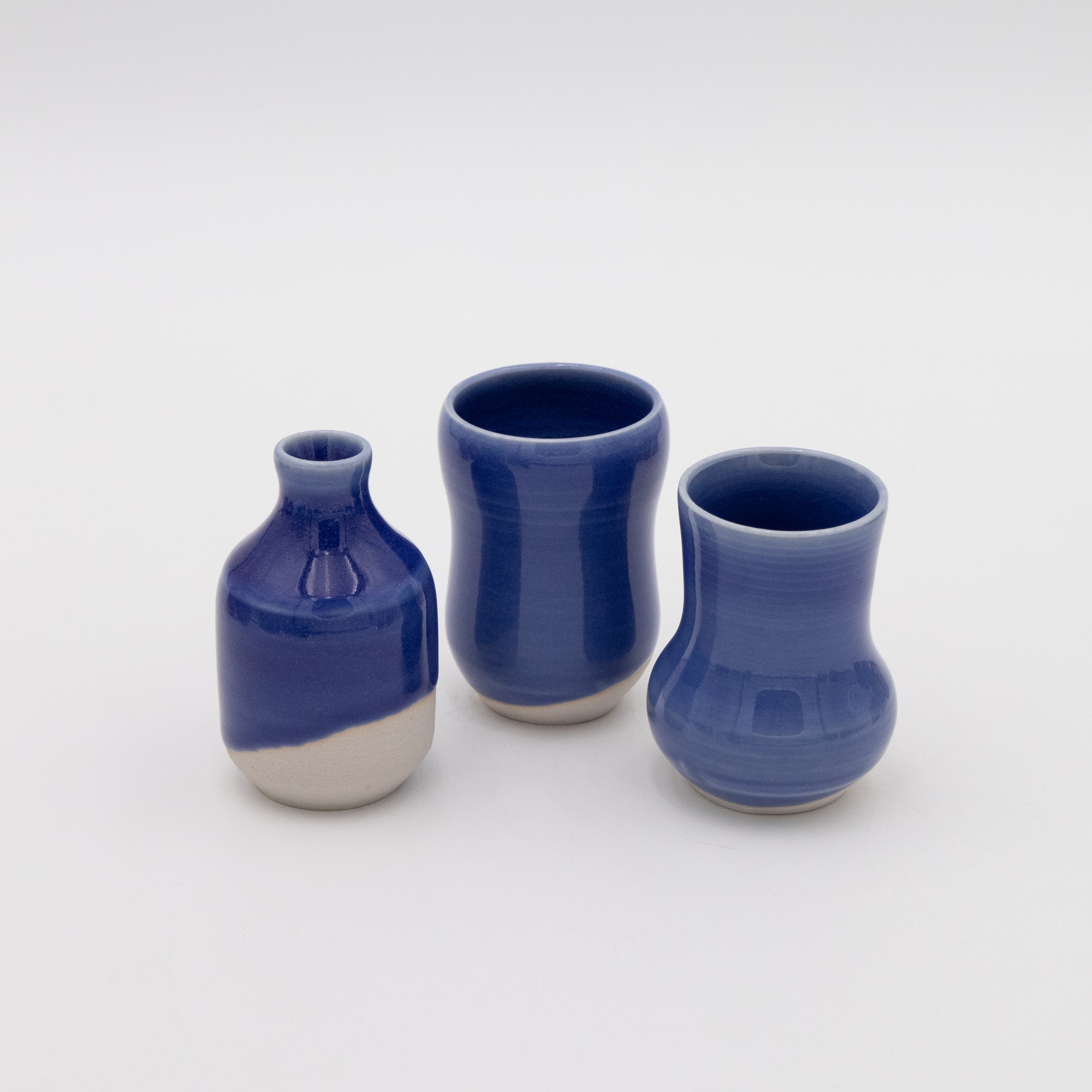 Sara Pilchman Ceramics | Tiny Pots - Ocean Mix