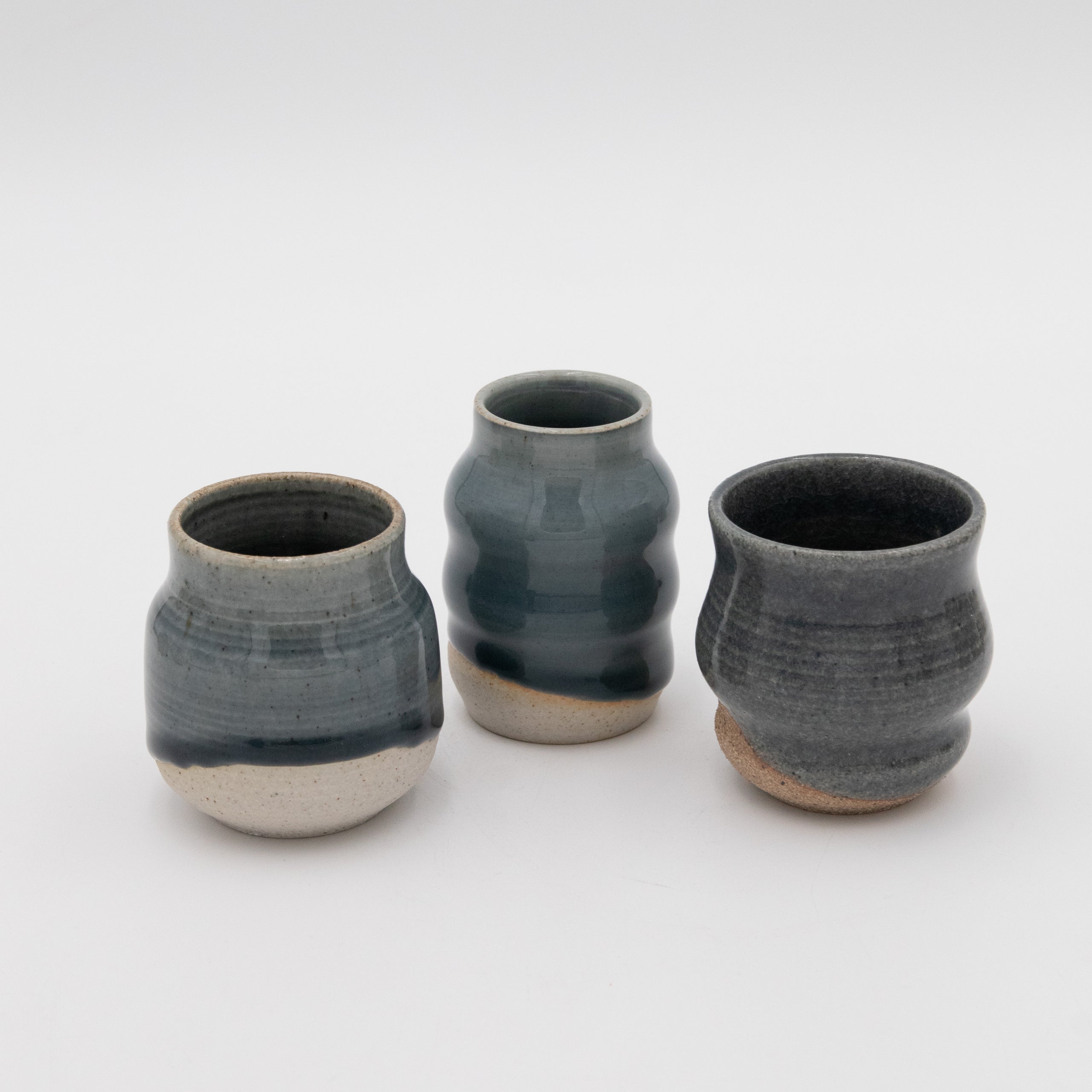 Sara Pilchman Ceramics | Tiny Pots - Ocean Mix