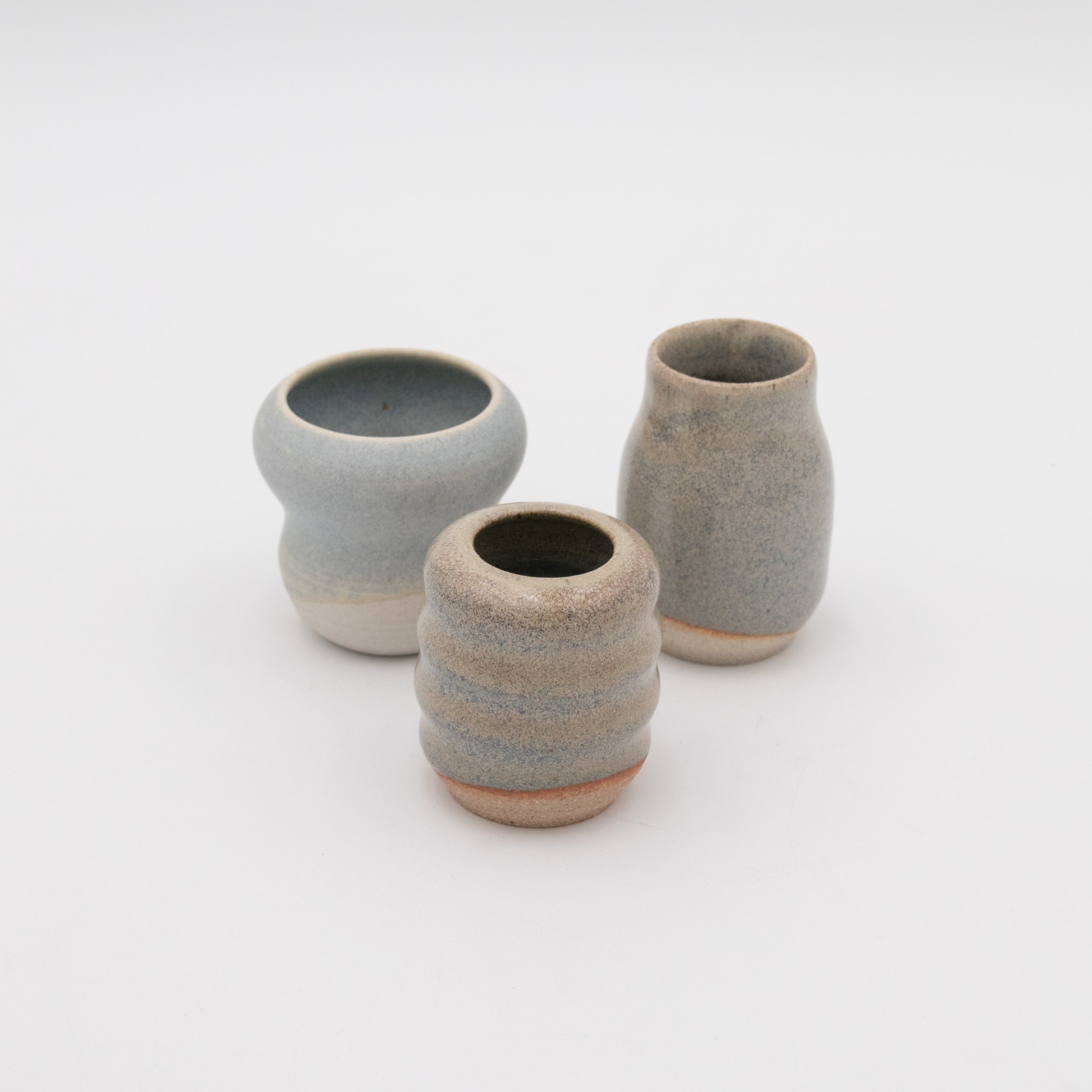 Sara Pilchman Ceramics | Tiny Pots - Ocean Mix