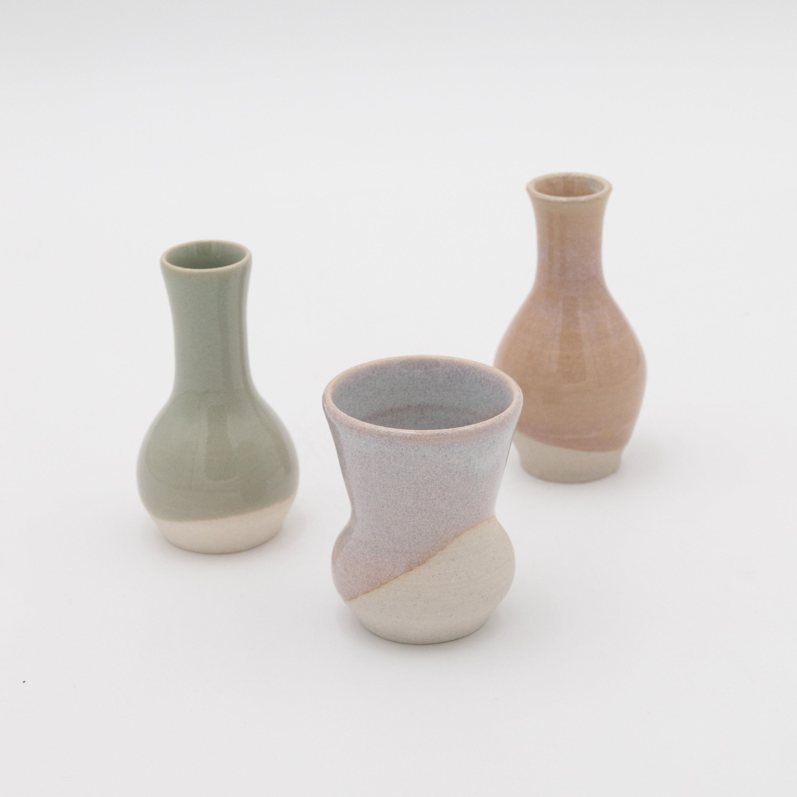 Sara Pilchman Ceramics | Tiny Pots - Sunset Mix