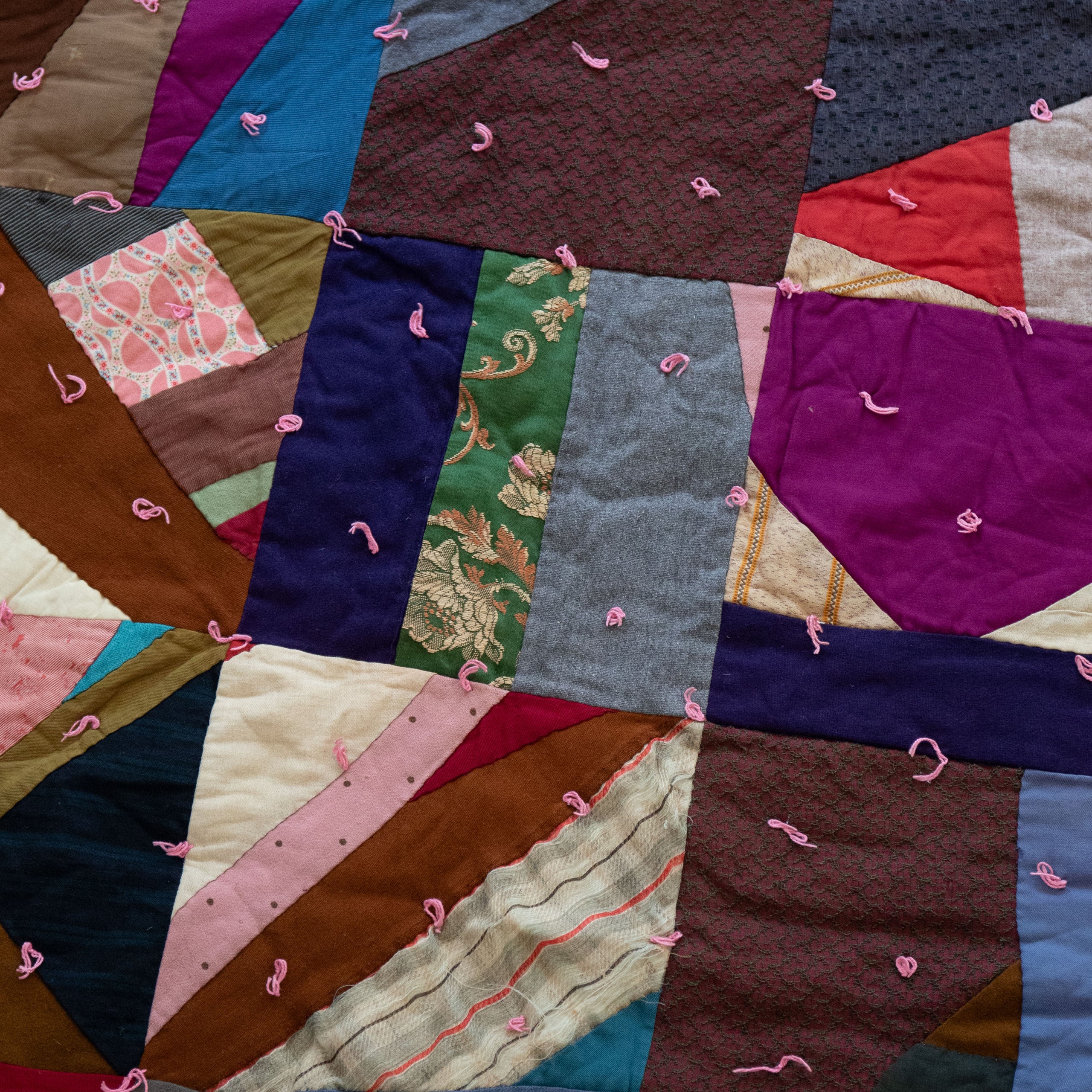 Crazy Quilt Early 20th Century