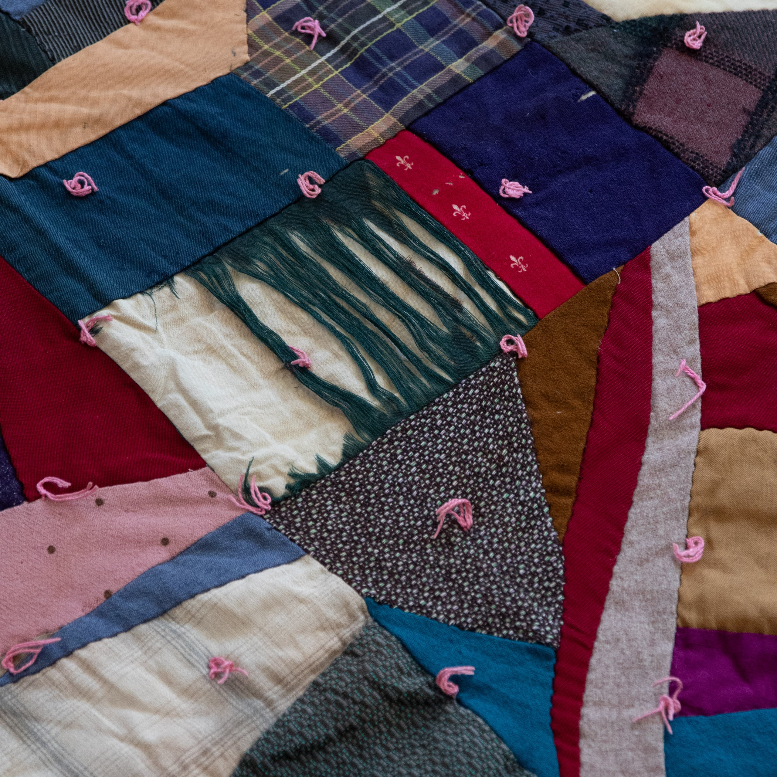 Crazy Quilt Early 20th Century