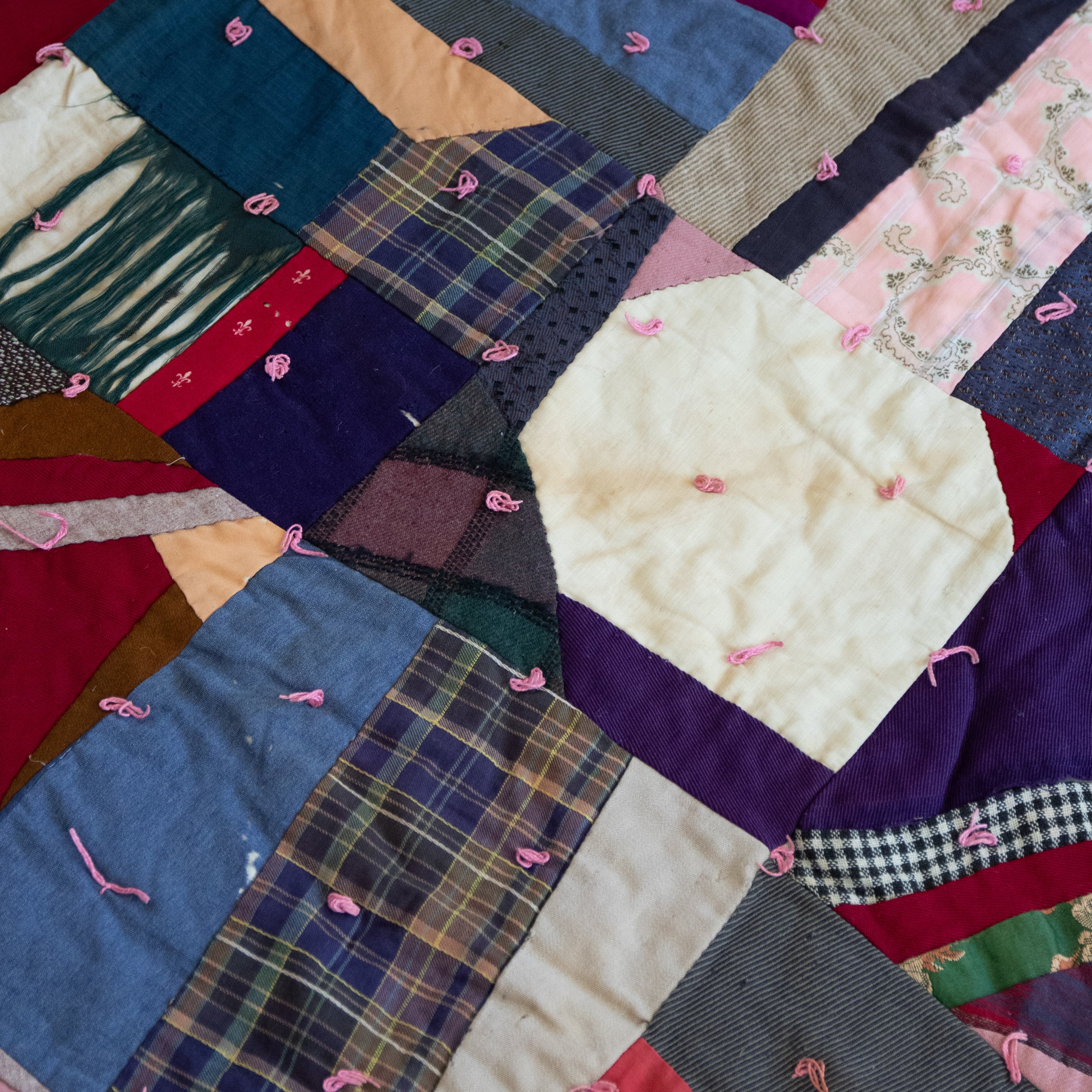 Crazy Quilt Early 20th Century