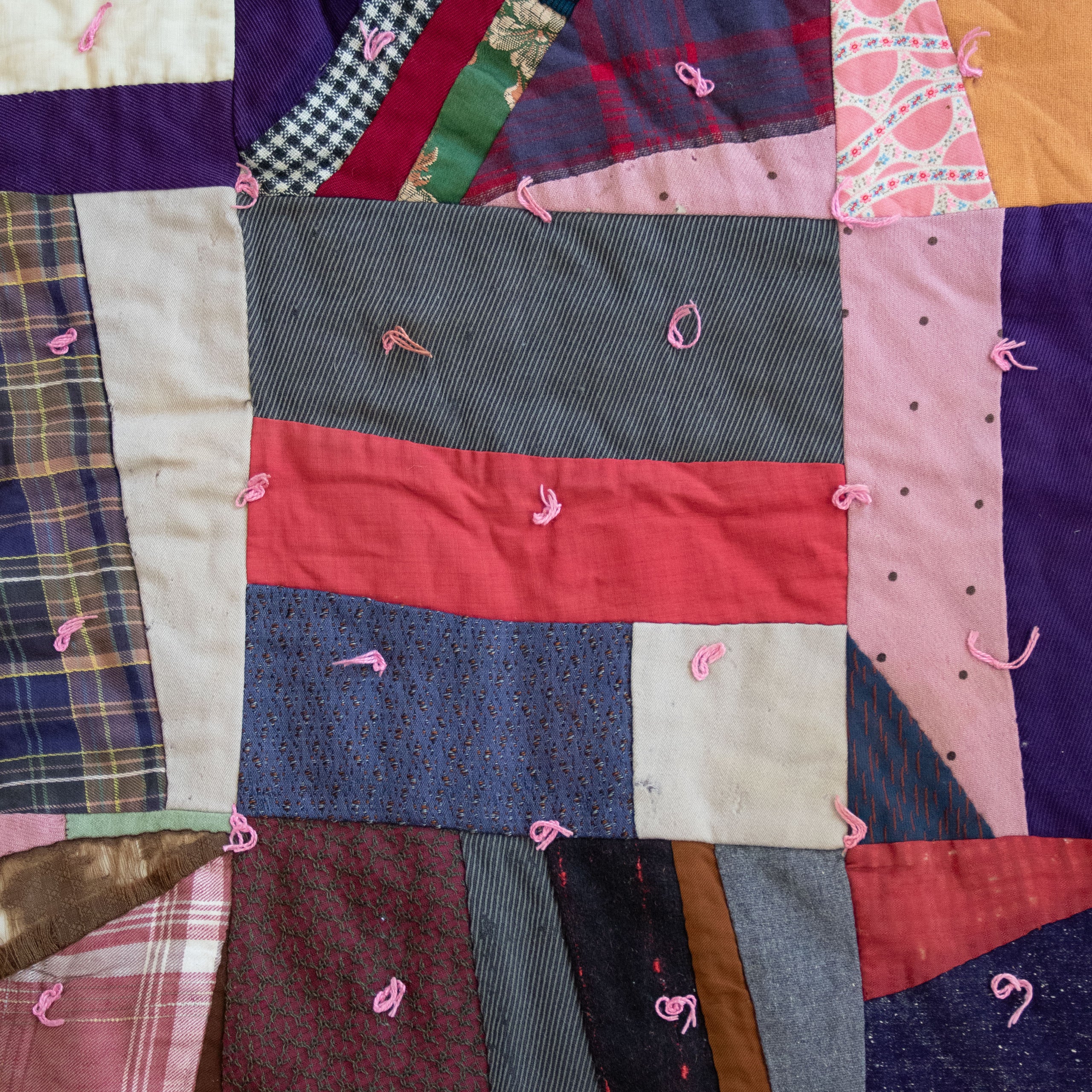 Crazy Quilt Early 20th Century