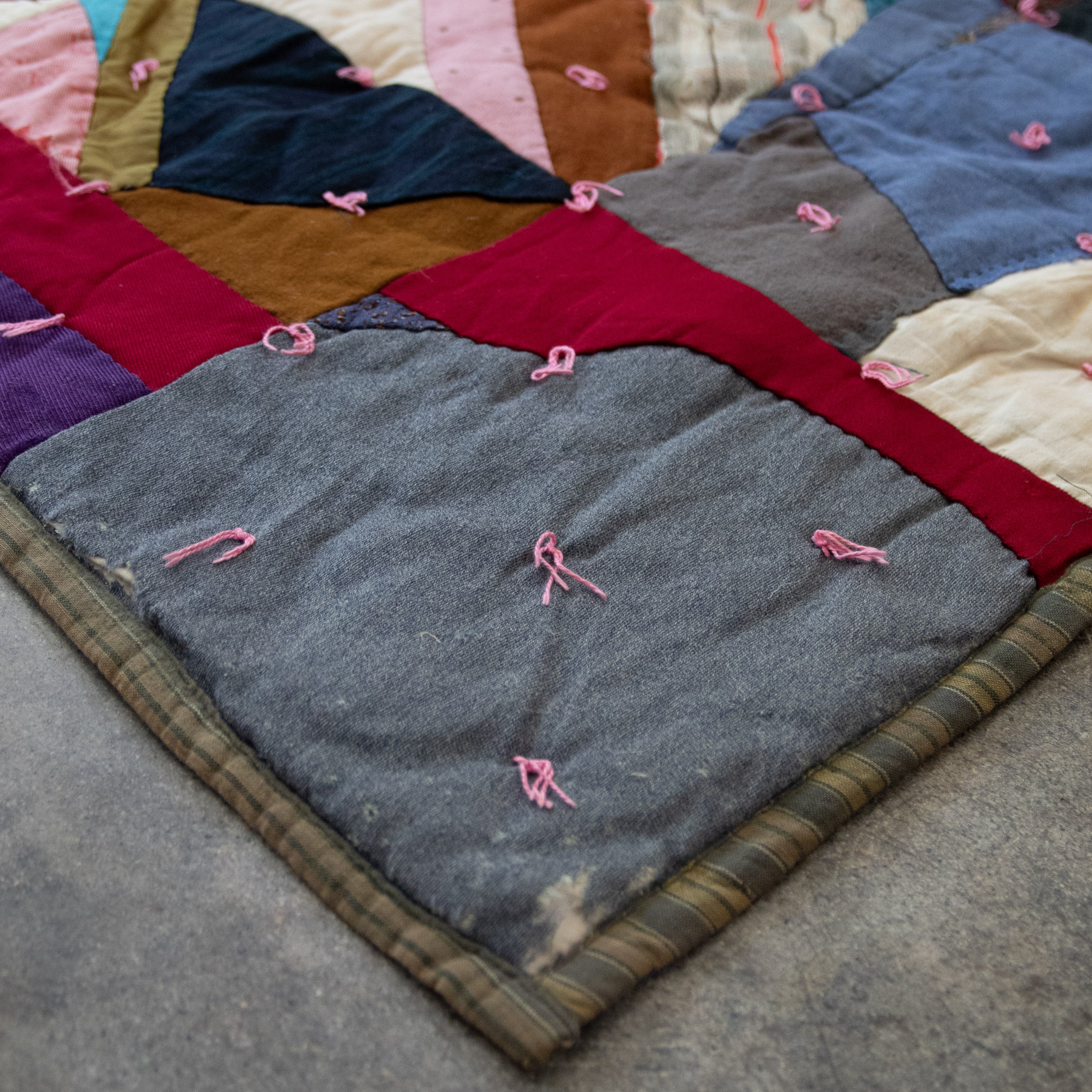 Crazy Quilt Early 20th Century