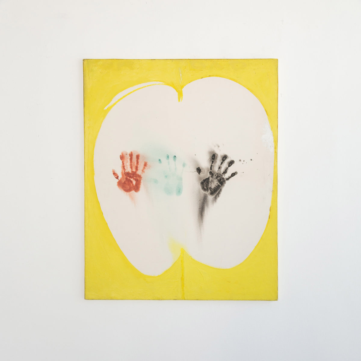 Emerson Woelffer | 'White Mirror + Three Hands'