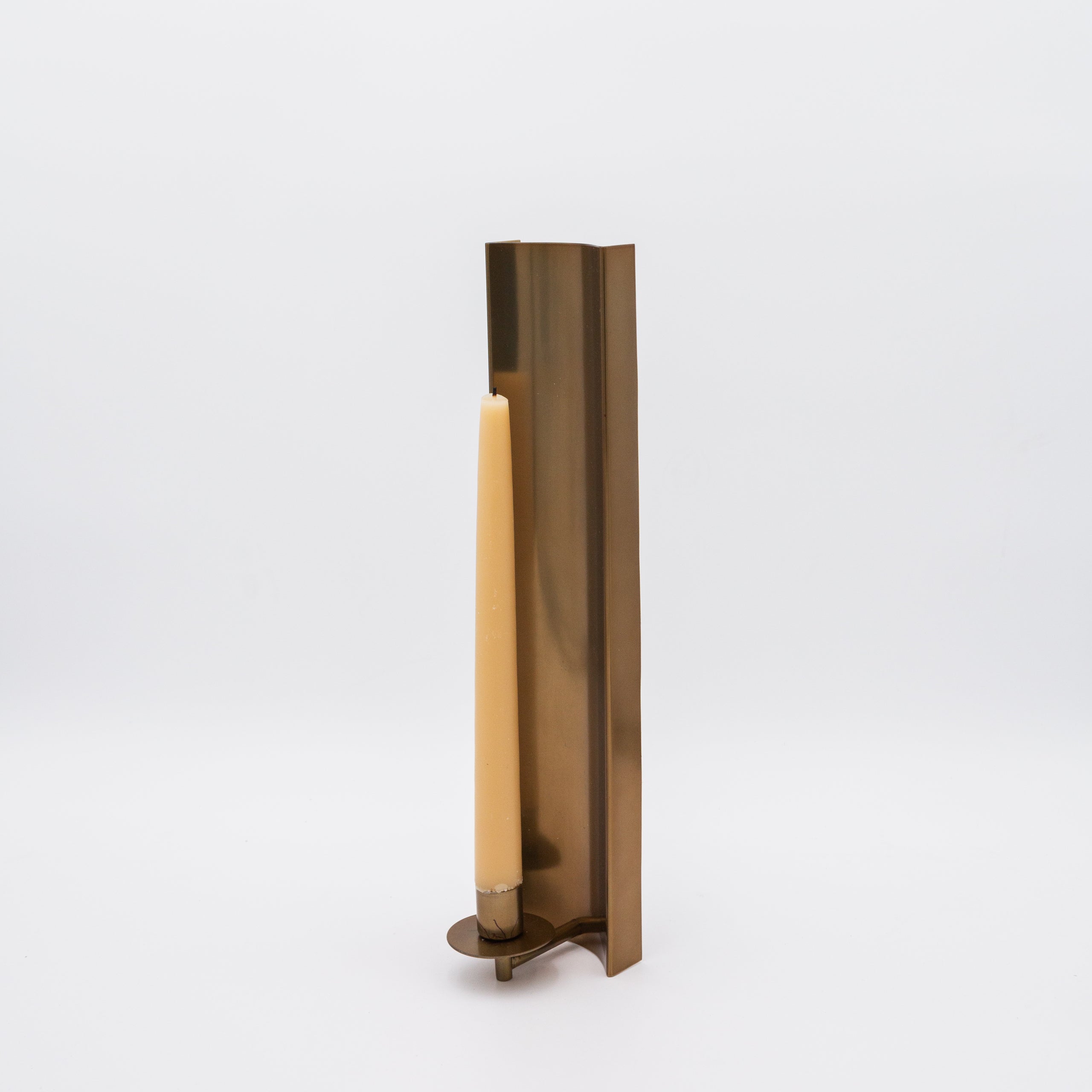 Channel Wall Candle Sconce