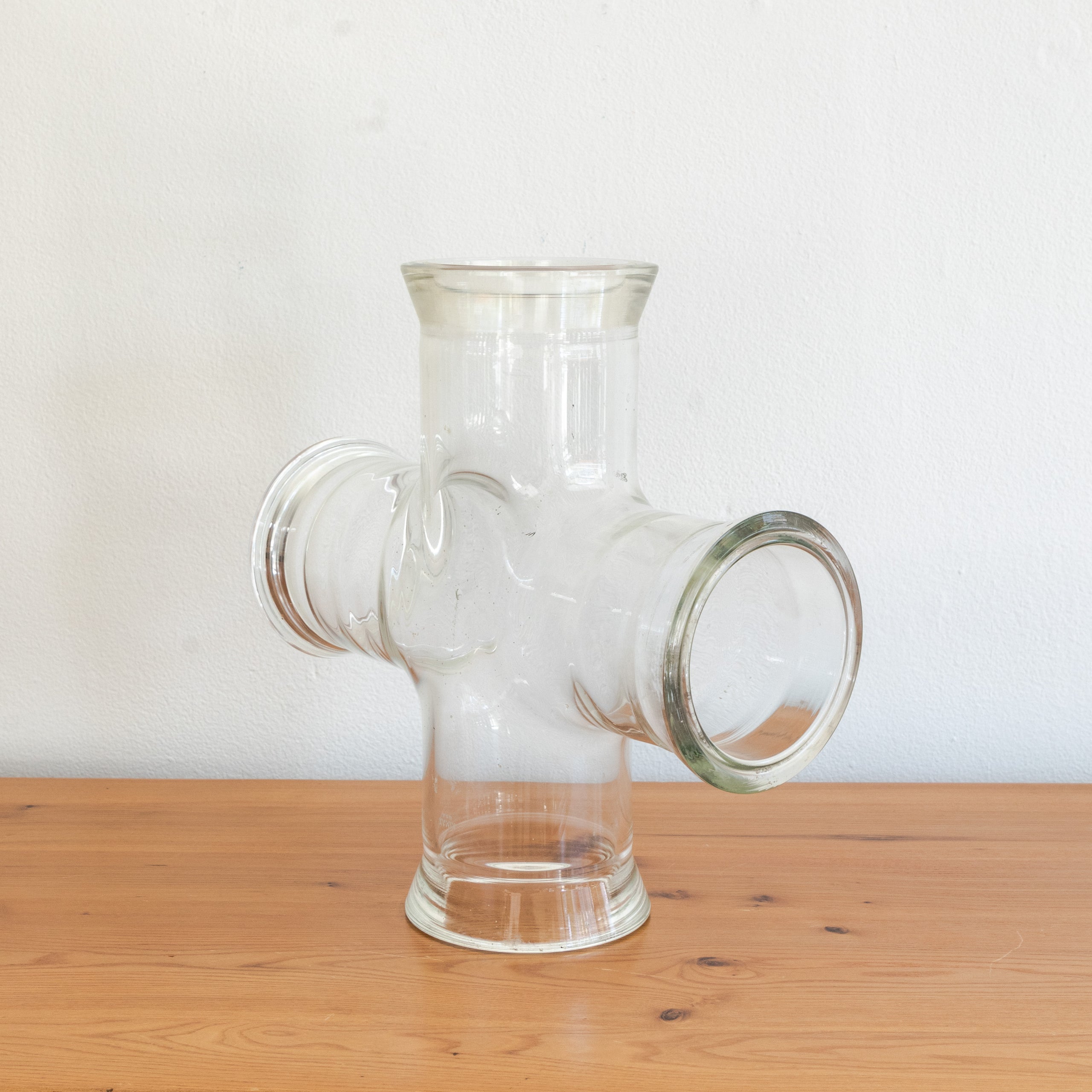 Vintage Lab Glass Quad Coupling Joint