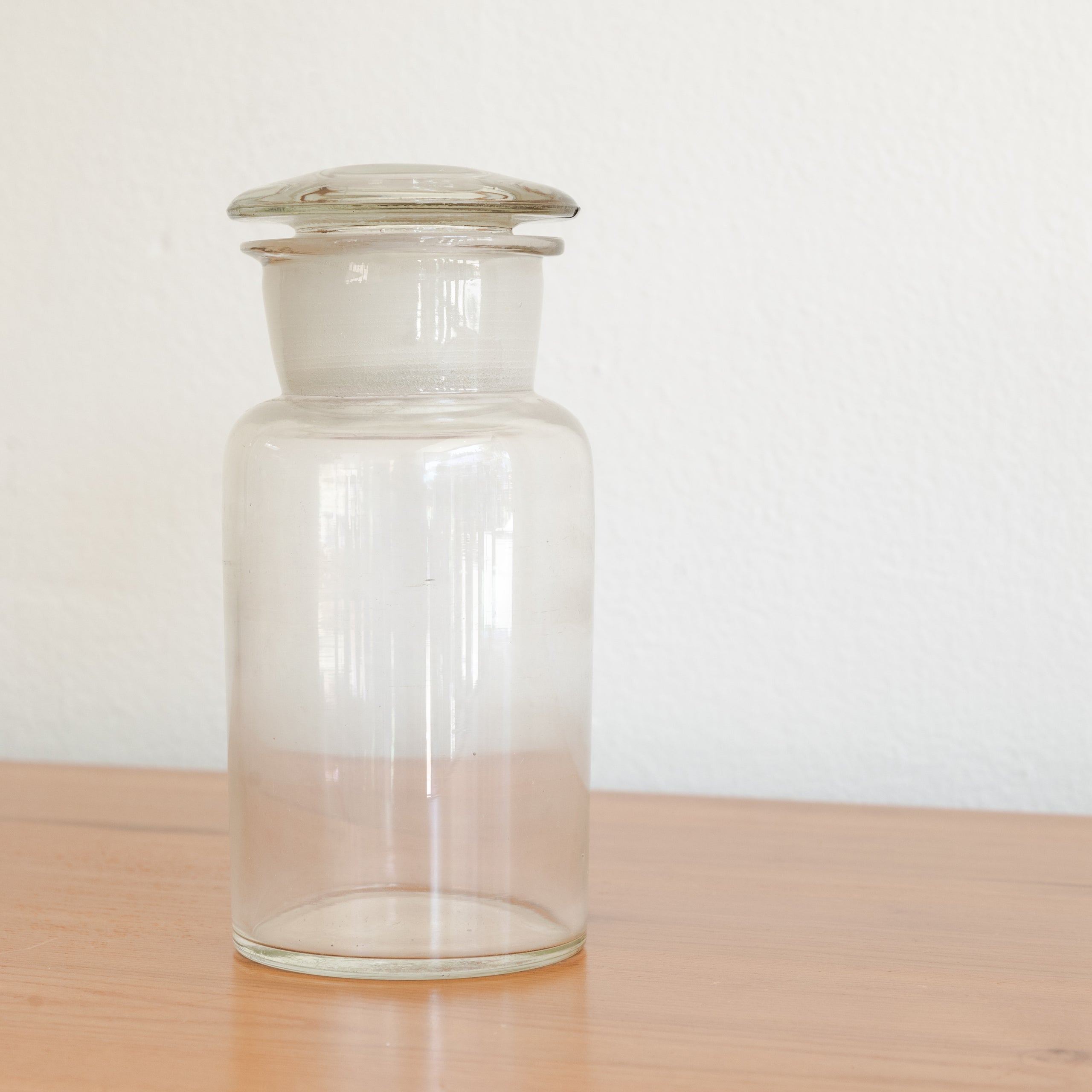 Stopper Top Vintage Lab Glass Bottle