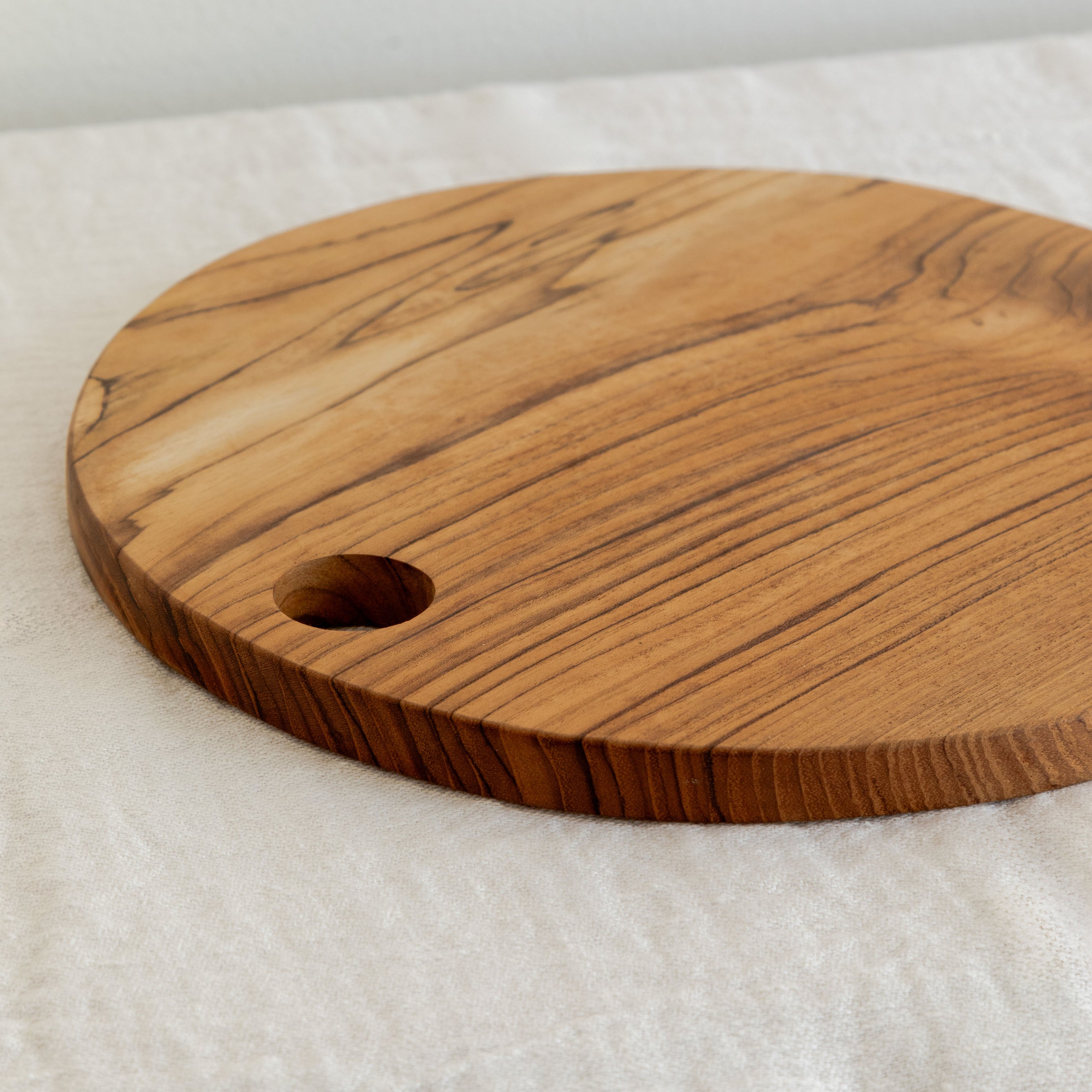 Teak Root Cutting Board