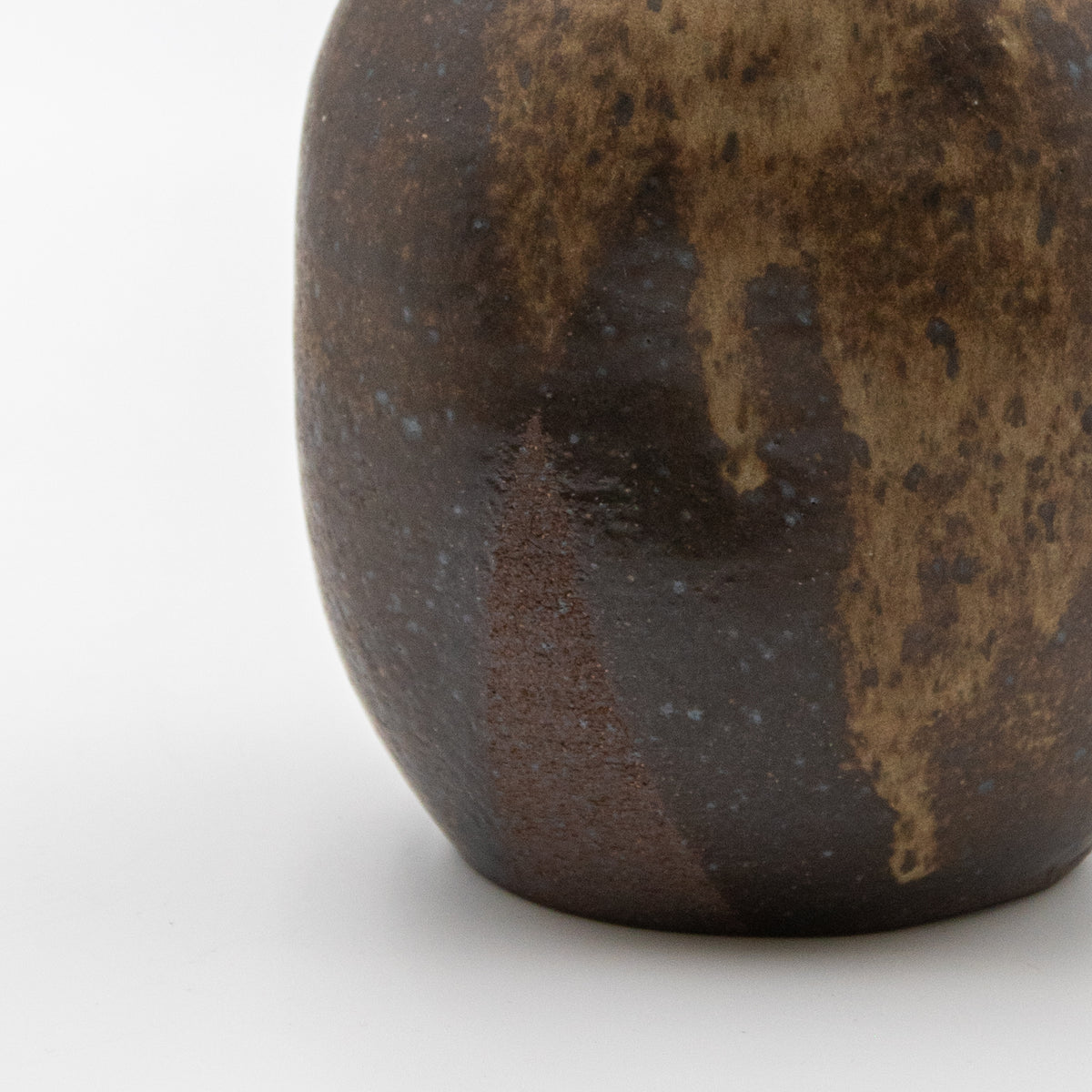 Dimpled Stoneware Vessel