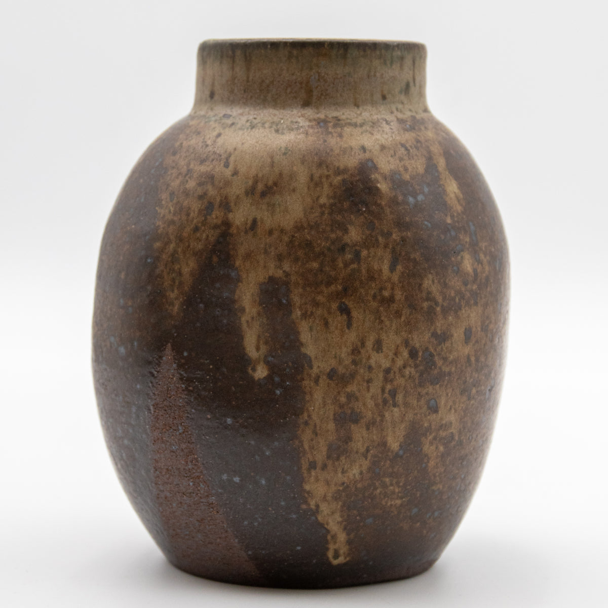 Dimpled Stoneware Vessel