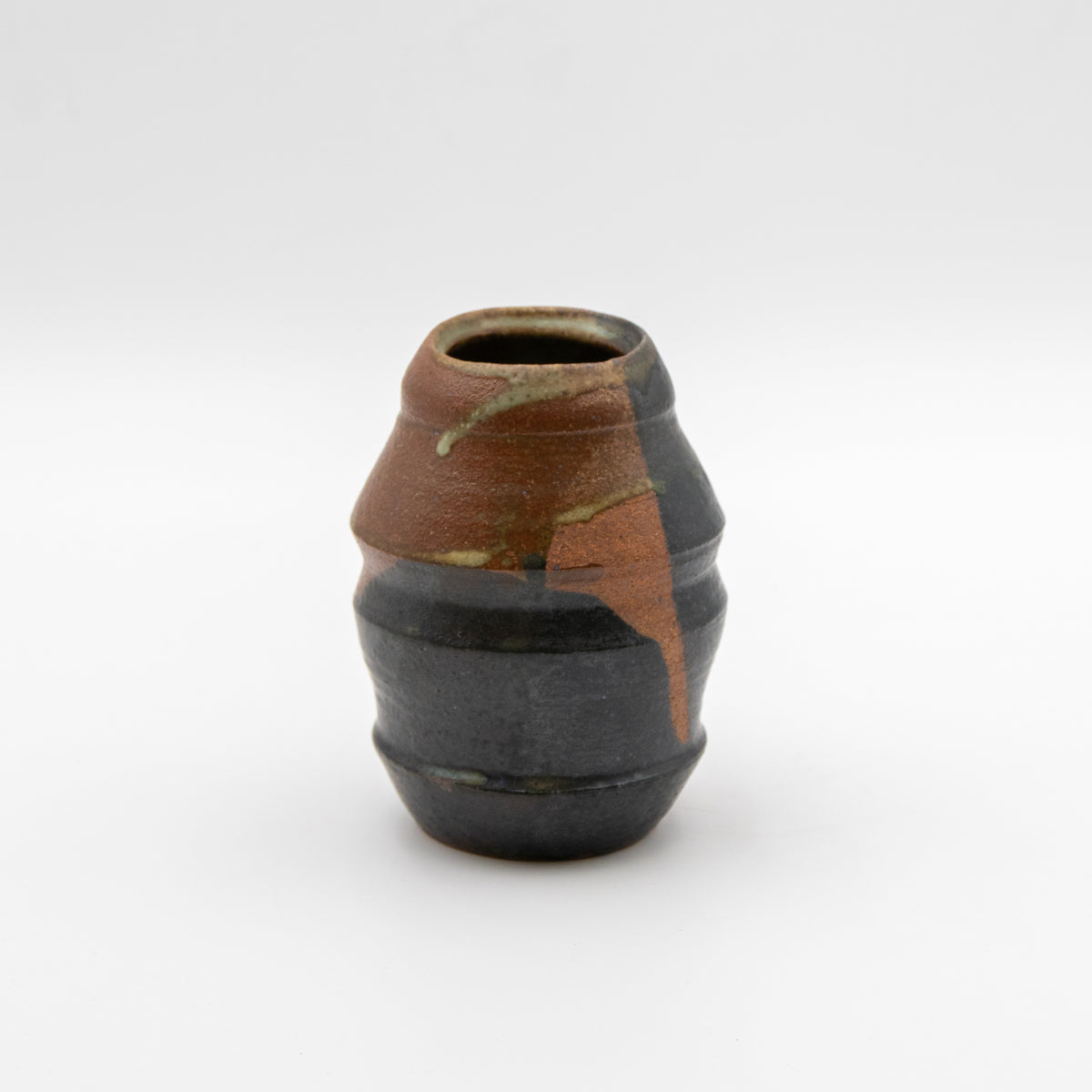 Layered Glaze Stoneware Vessel
