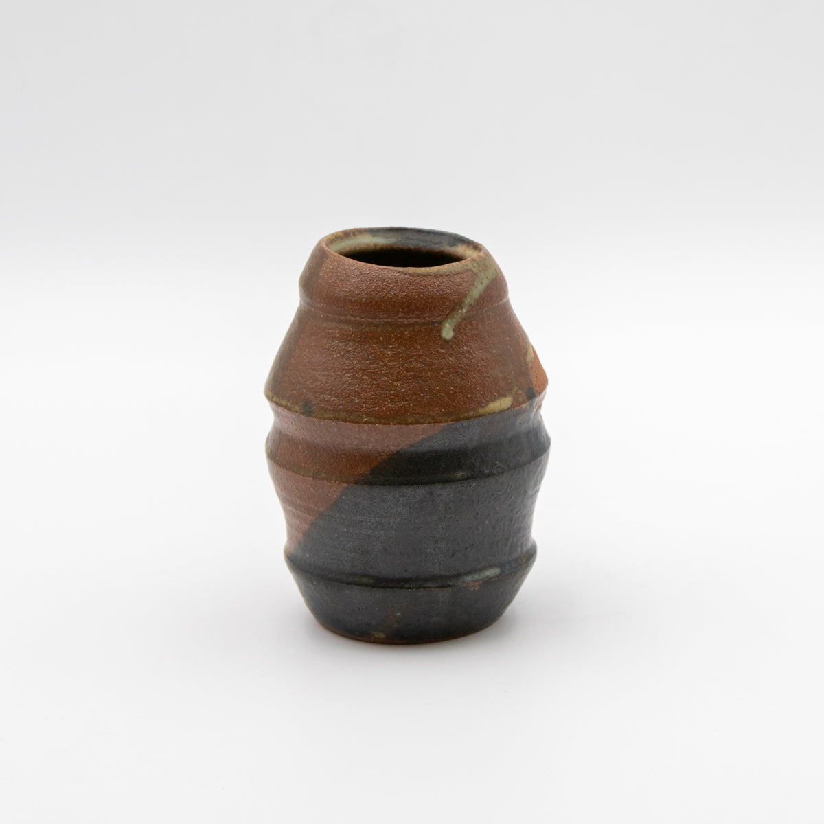 Layered Glaze Stoneware Vessel