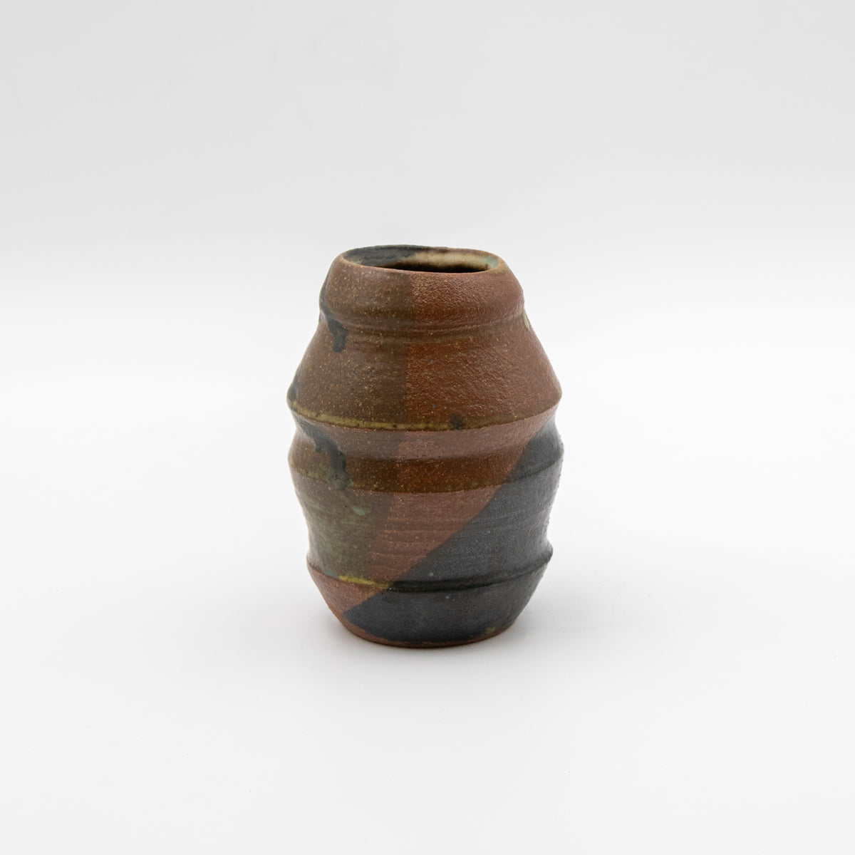 Layered Glaze Stoneware Vessel