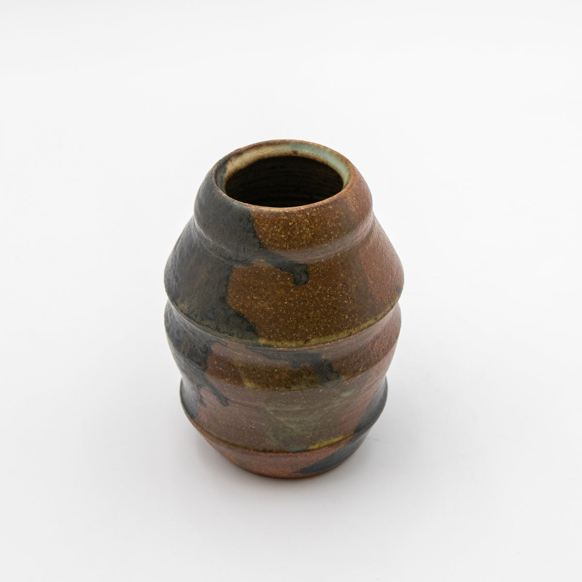 Layered Glaze Stoneware Vessel