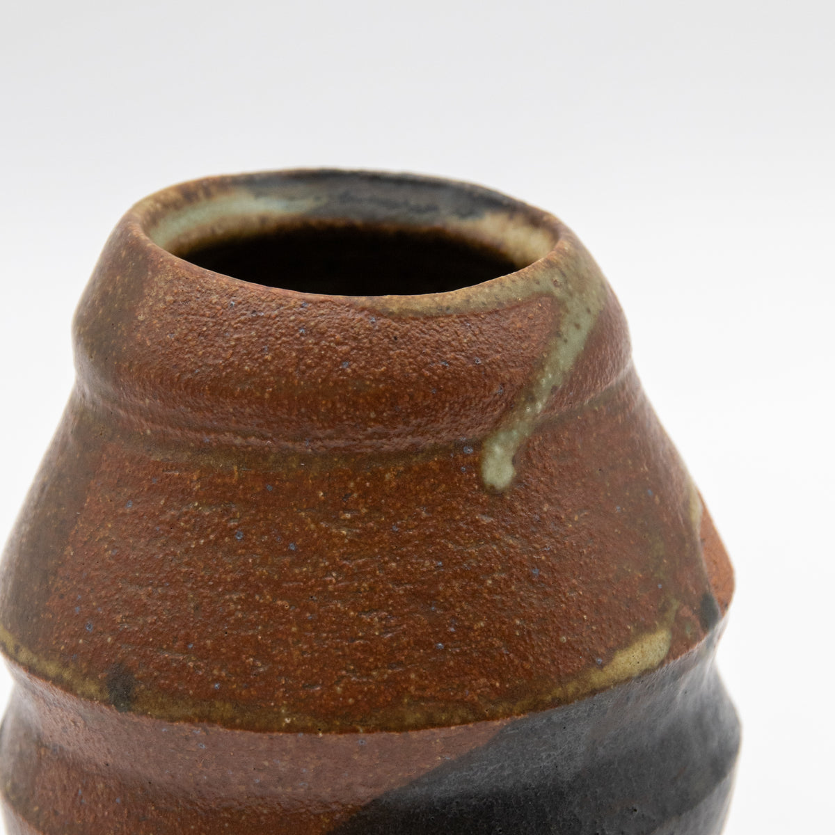 Layered Glaze Stoneware Vessel