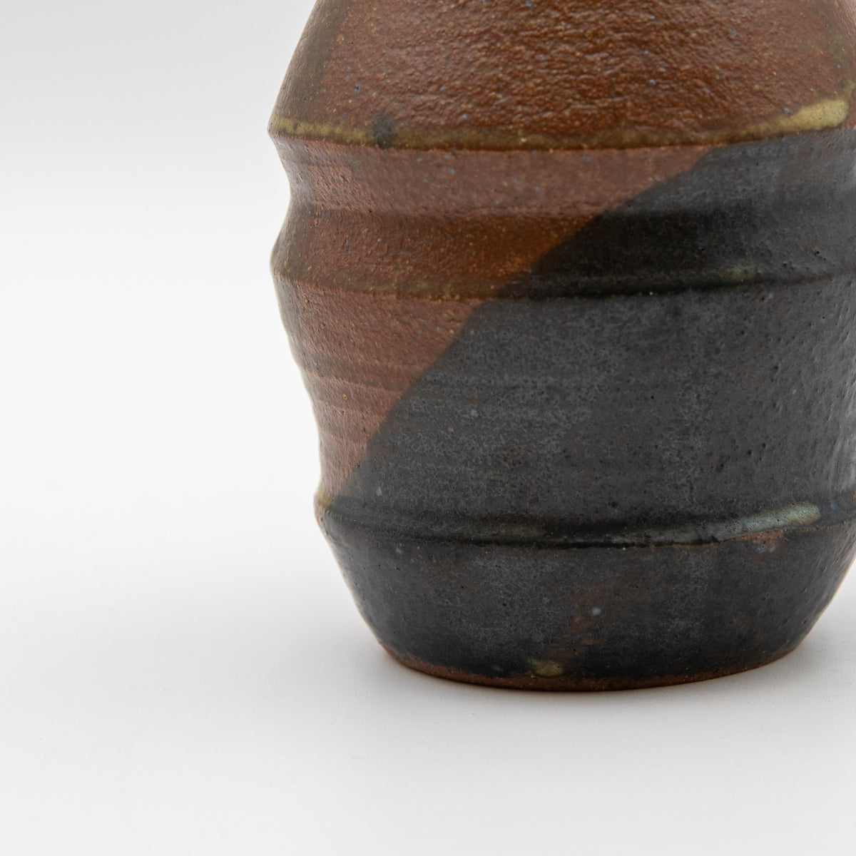 Layered Glaze Stoneware Vessel