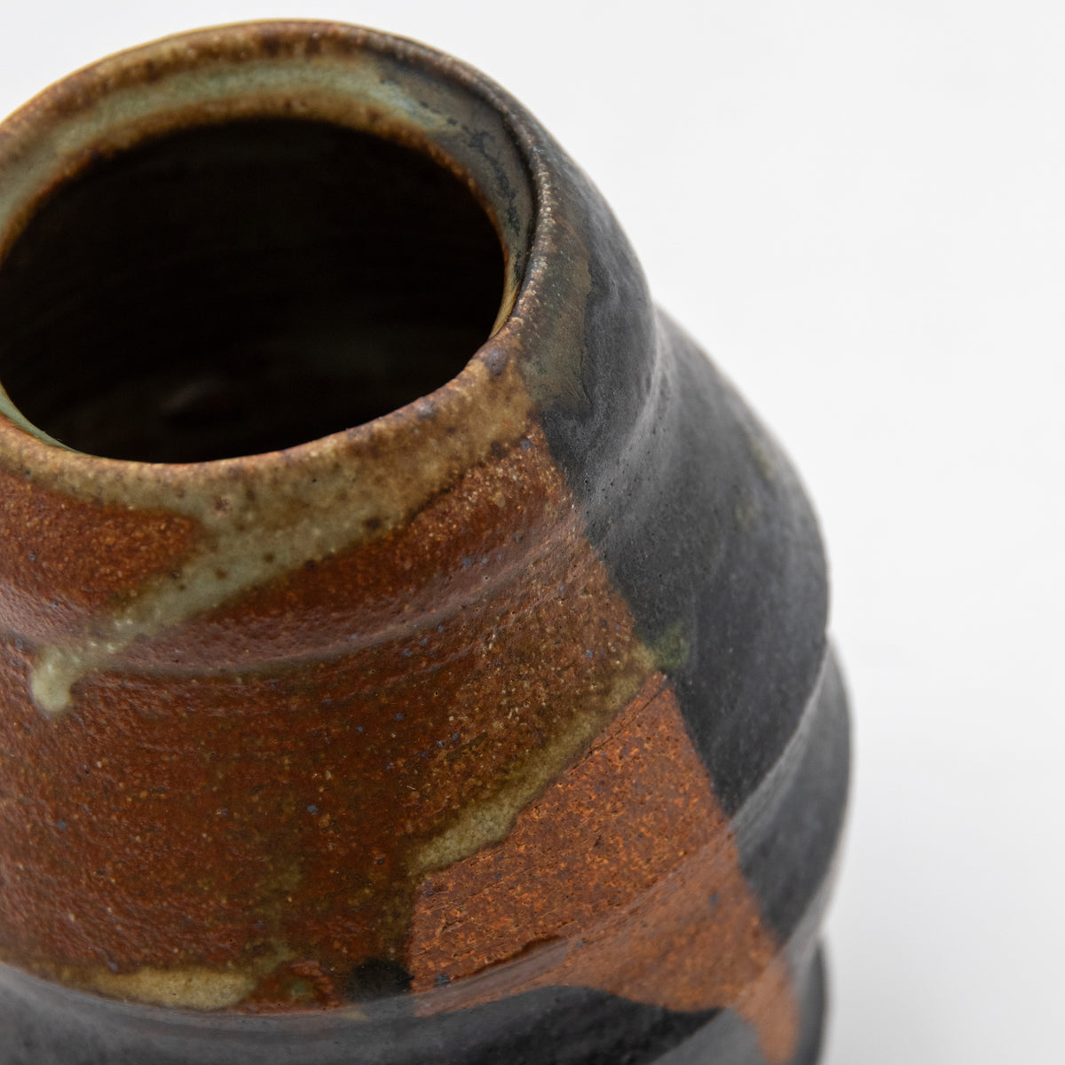 Layered Glaze Stoneware Vessel