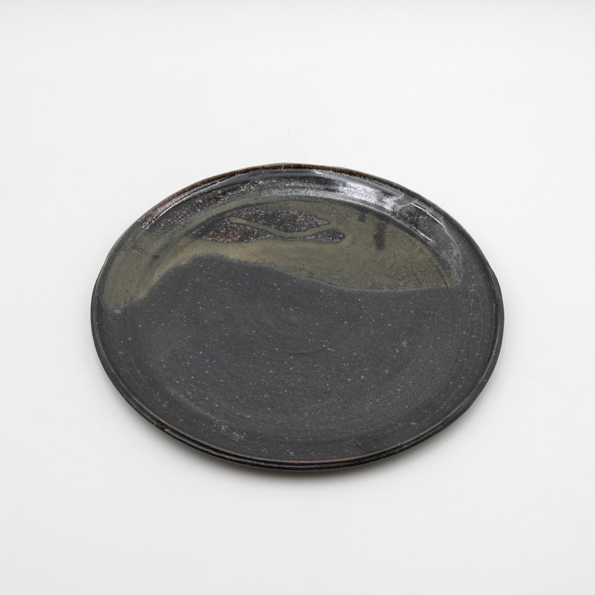 Glazed Stoneware Plate