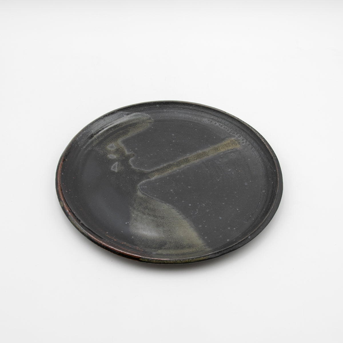 Glazed Stoneware Plate